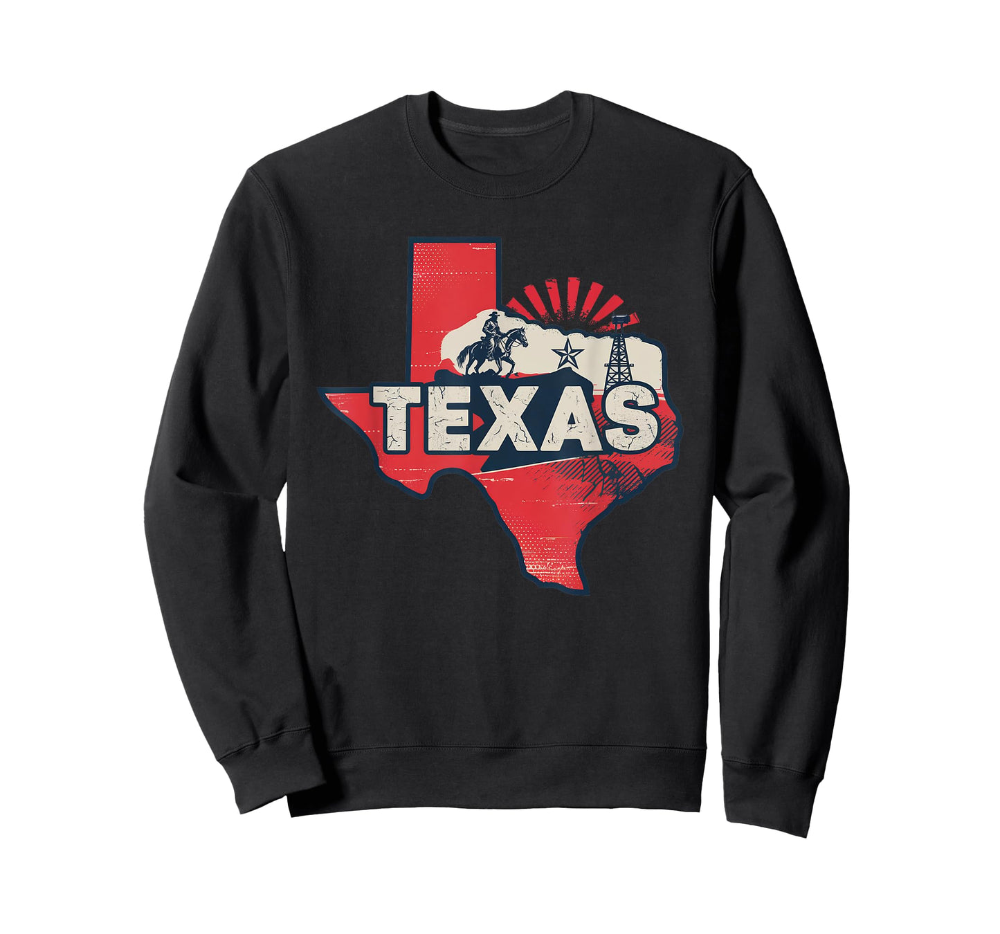 Texas State of Texas Retro Texas T-Shirt