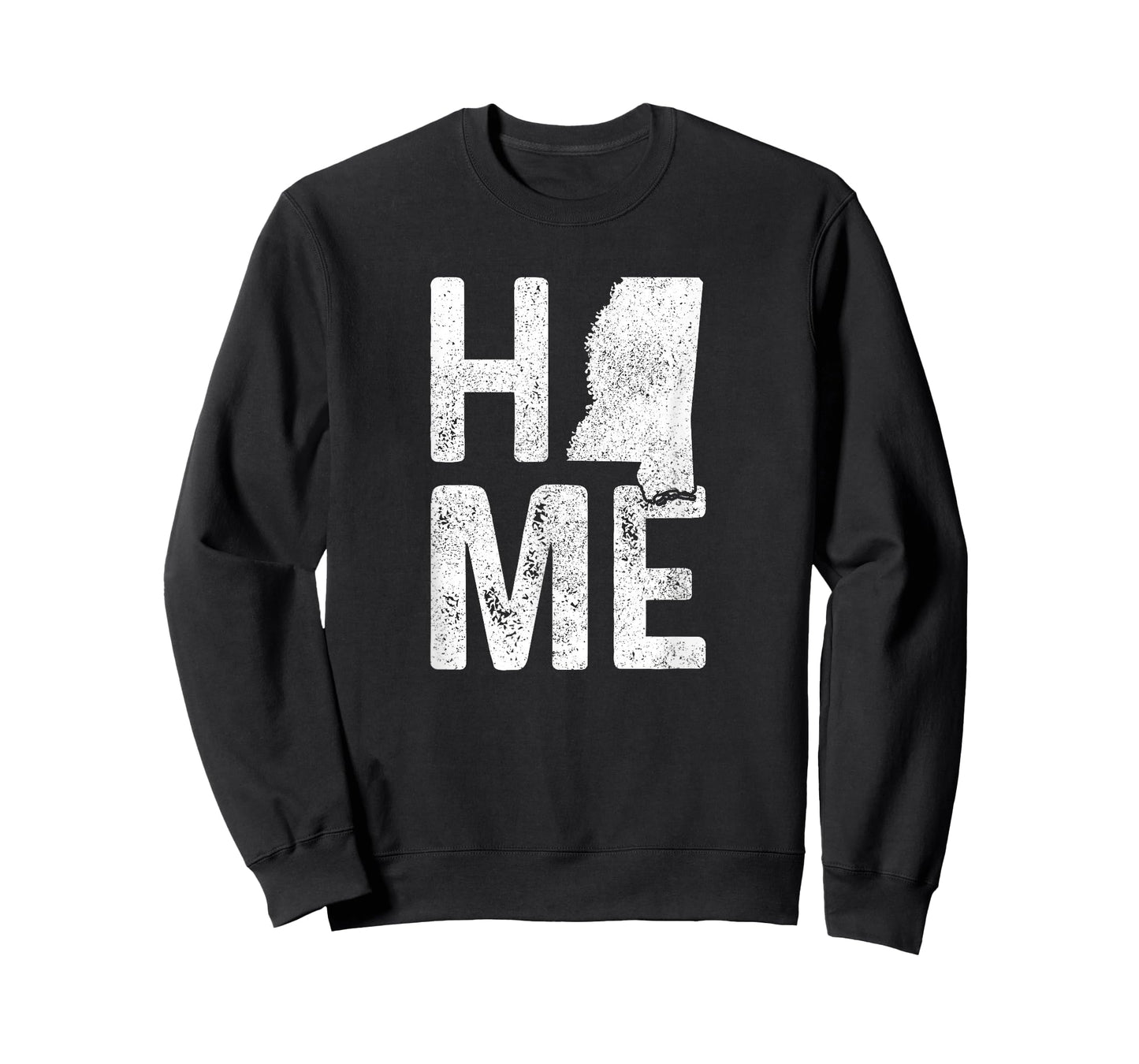 Mississippi Home Vintage State Map Pride Gift T-Shirt