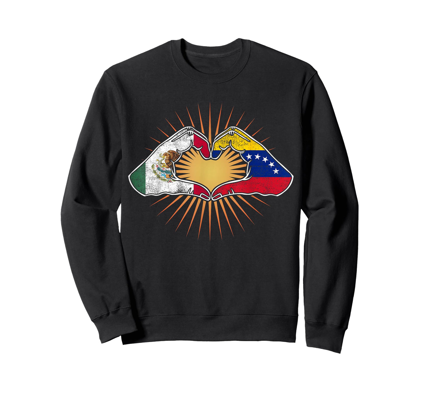 Mexico and Venezuela. Heart Hands T-Shirt
