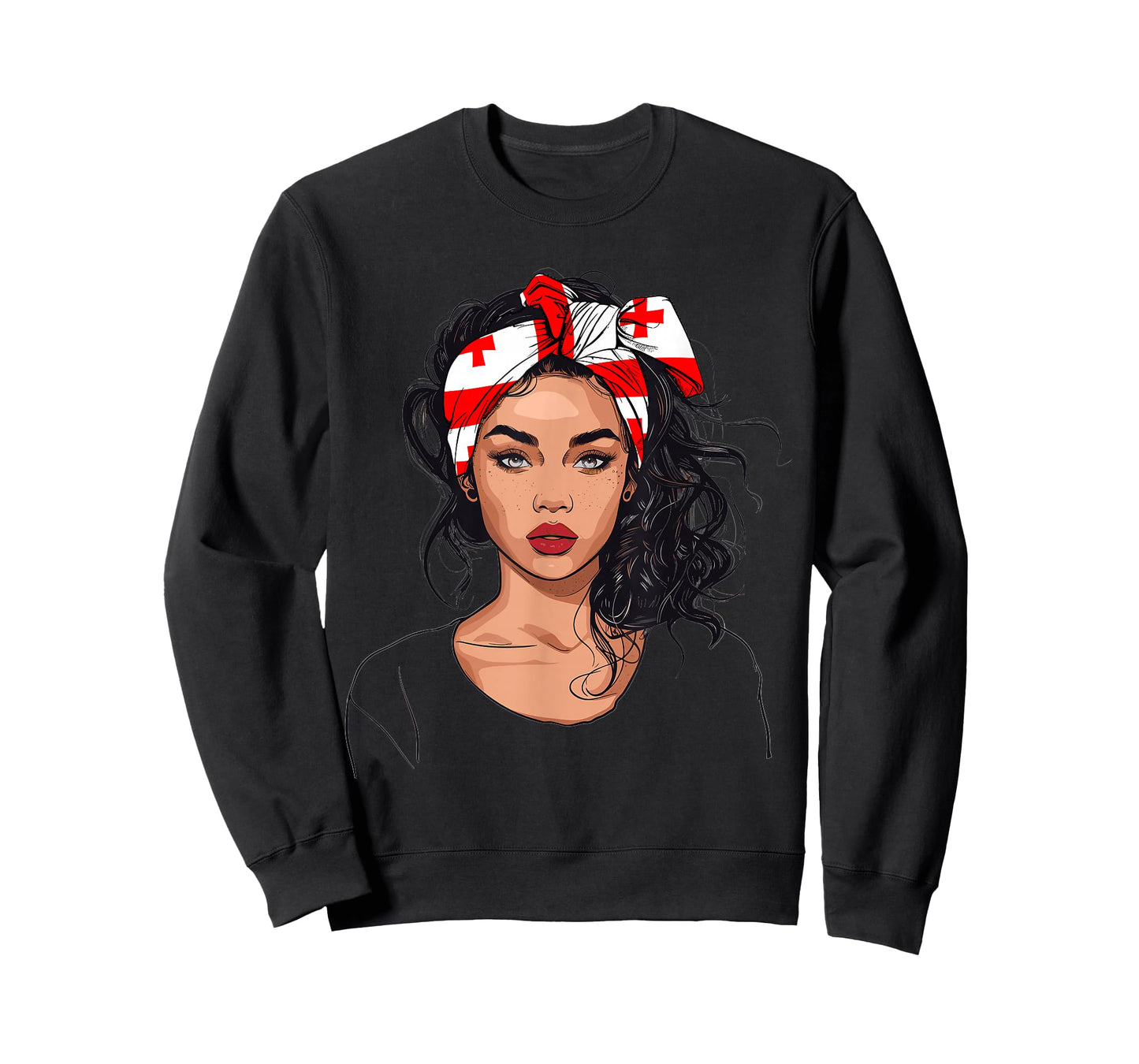 Georgian Flag Souvenirs Products for Women Georgia T-Shirt