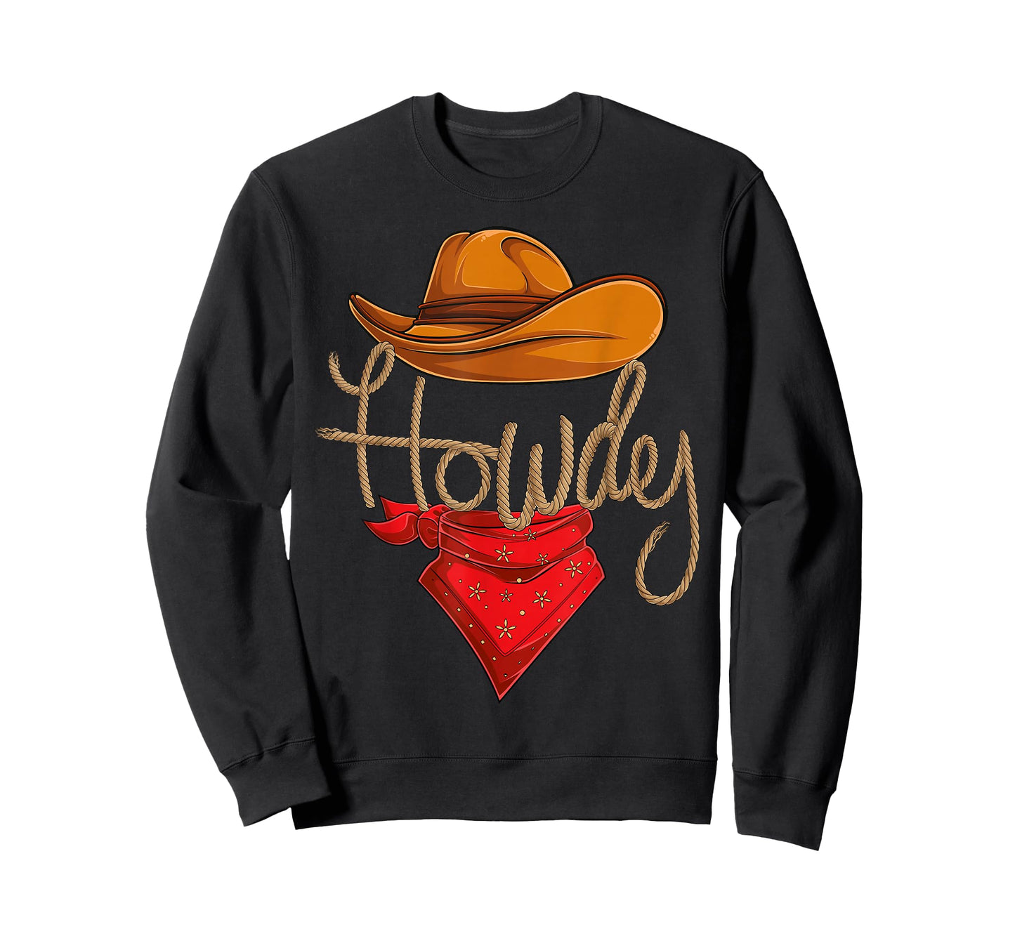 Howdy Cowboy Cowgirl Western Country Rodeo Howdy Men Boys T-Shirt