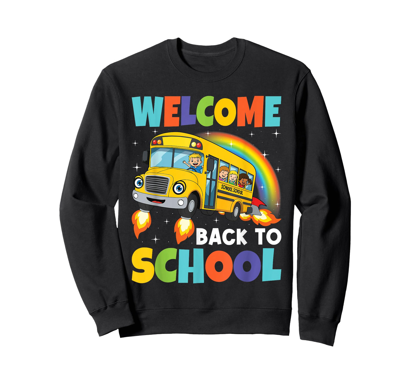 Welcome Back To School Shirt School Bus Driver Mens Boys T-Shirt
