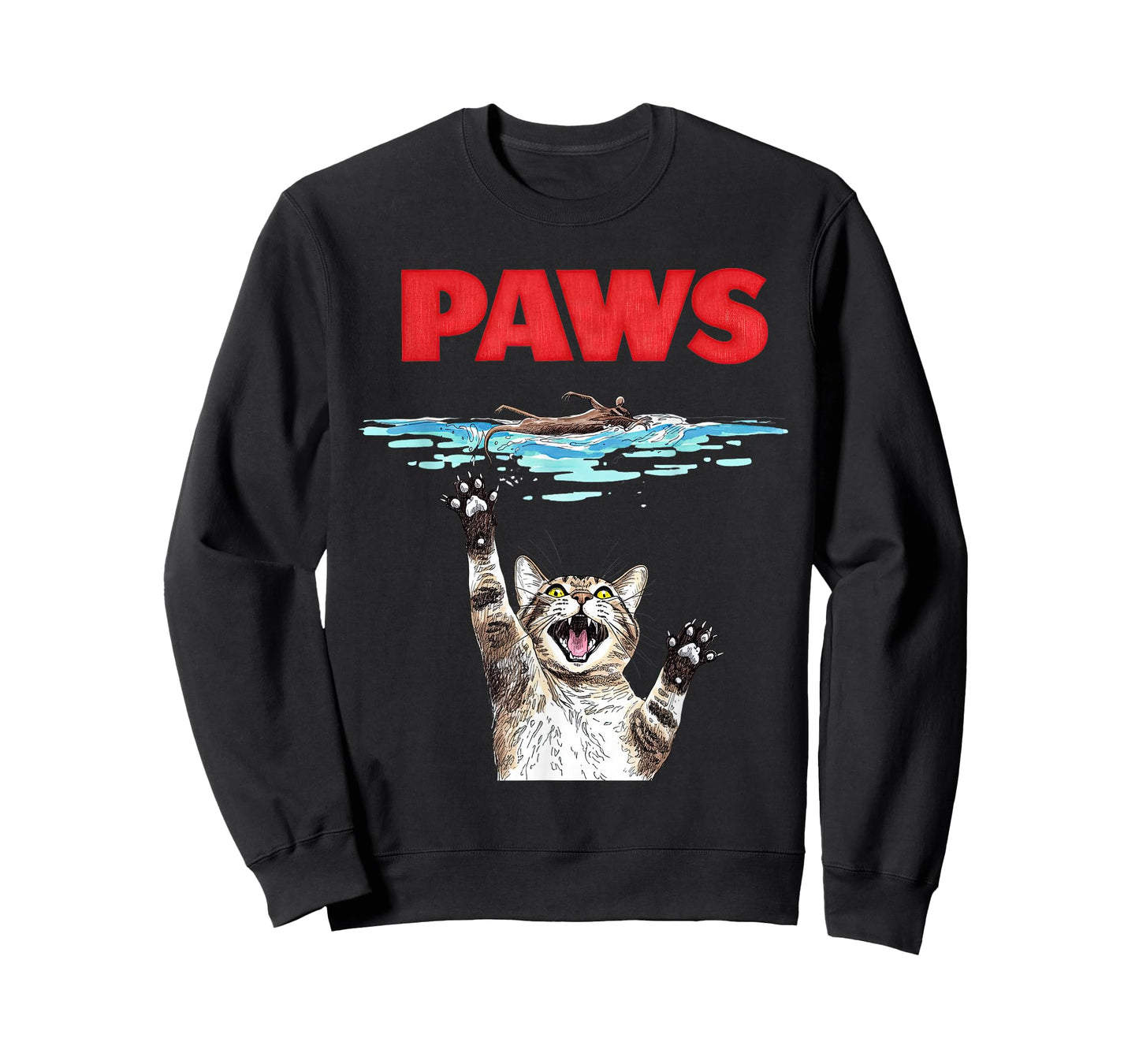 Cute Paws Cat Kitten Meow Fun for Feline Enthusiasts T-Shirt