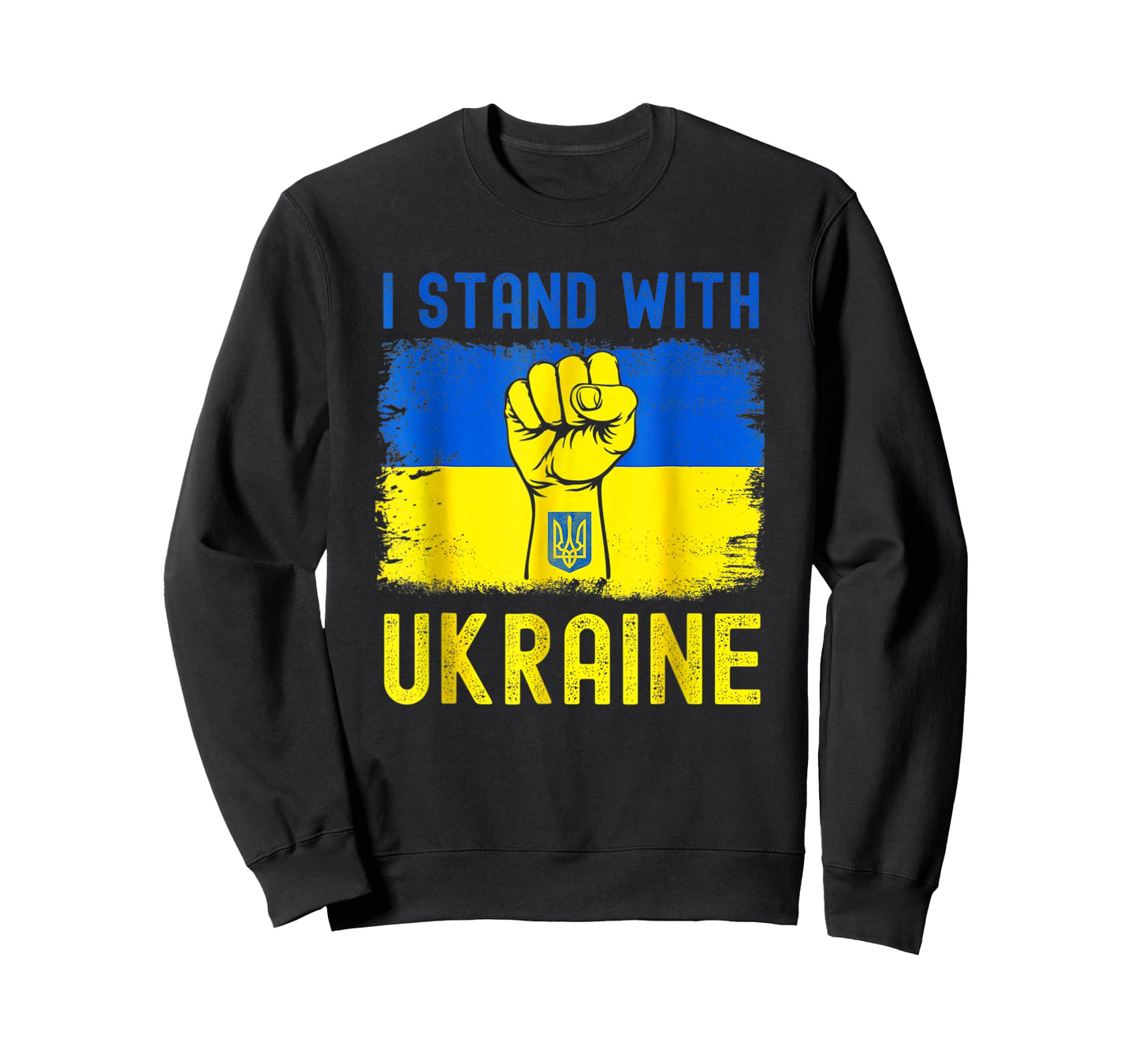 Support Ukraine flag I Stand With Ukraine T-Shirt