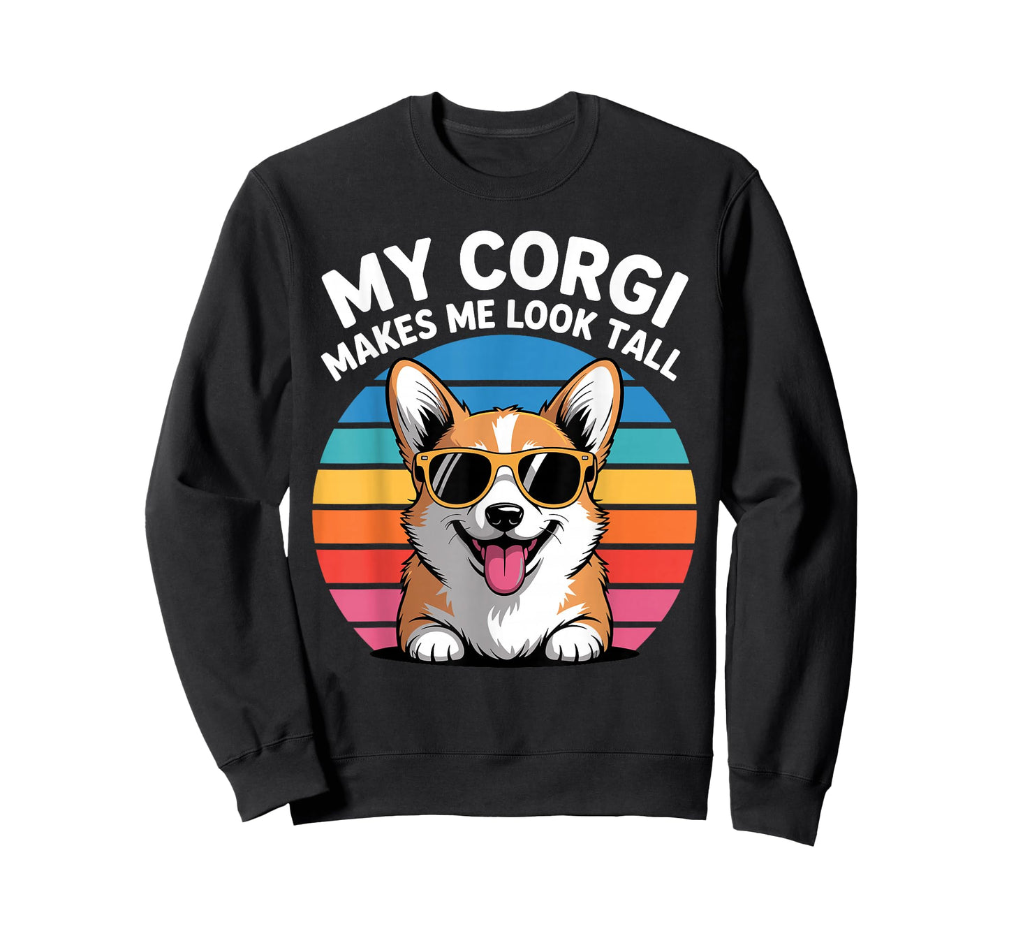 Funny Corgi Design for Men Women Kids Pet Dog Corgi Lovers T-Shirt