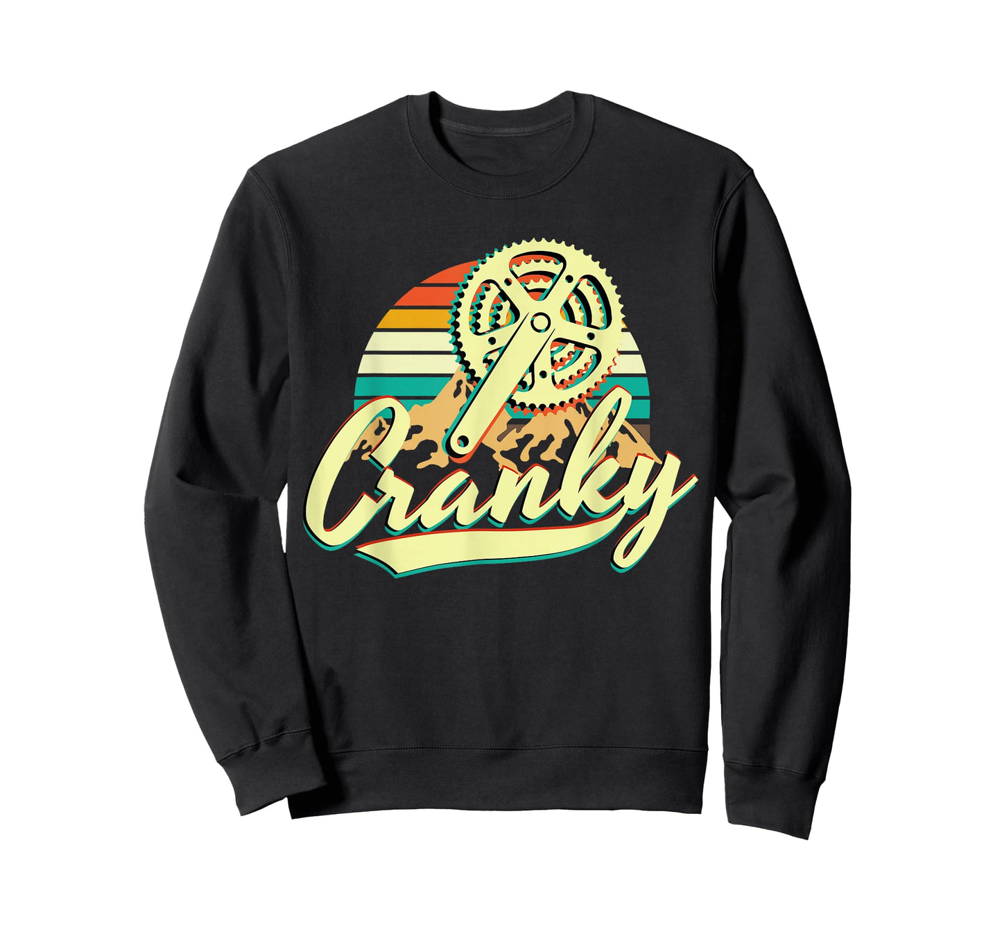 Bicycle Cranky Retro Vintage Gift For Cycling Lovers T-Shirt