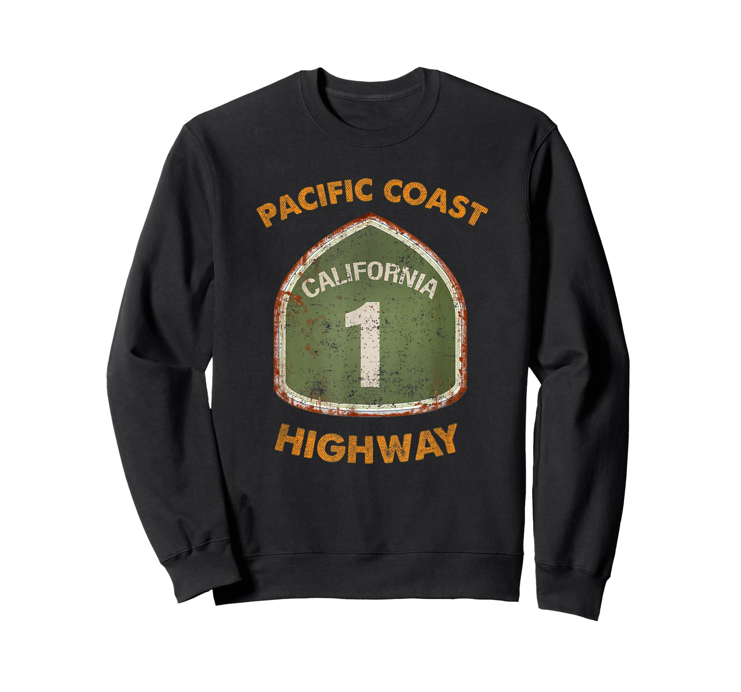 Pacific Coast Highway Route 1 Cali Gift California Souvenir T-Shirt