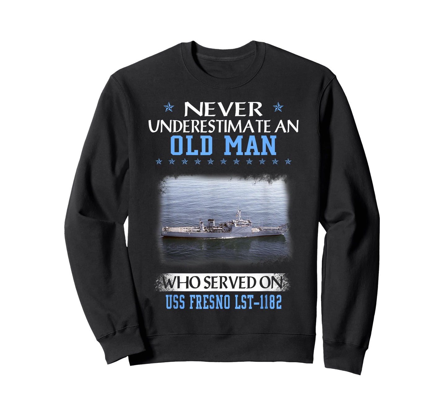 USS Fresno LST-1182 Veterans Day Father Day T-Shirt