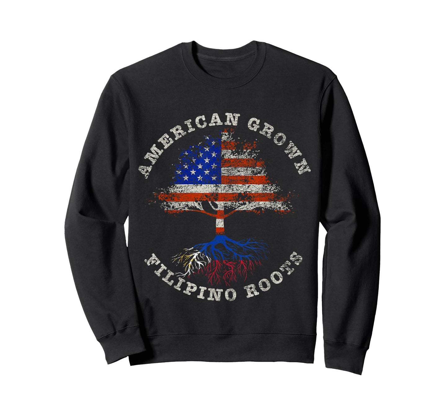 American Grown With Filipino Roots Philippines T-Shirt
