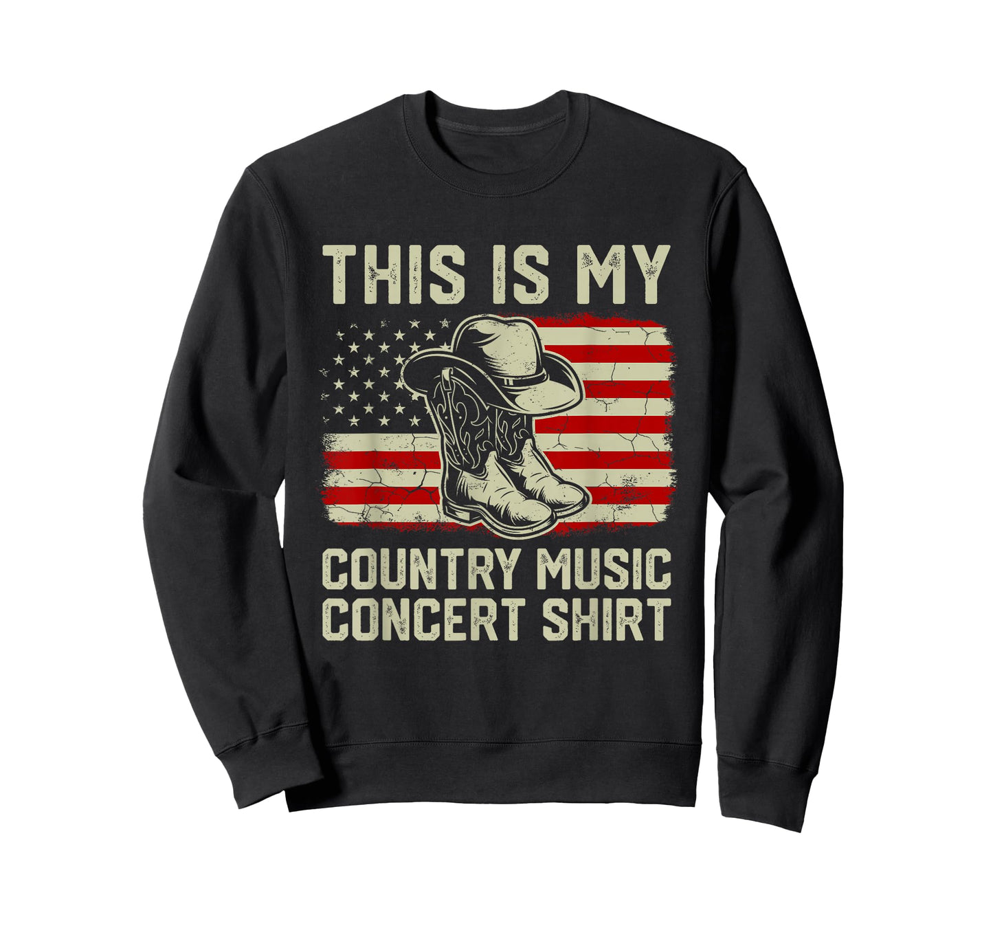 Cowboy Boots Hat This is My Country Music Concert Shirt T-Shirt