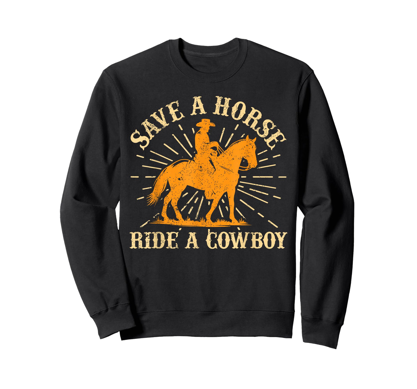 Save A Horse Ride A Cowboy Rodeo Cowboy T-Shirt