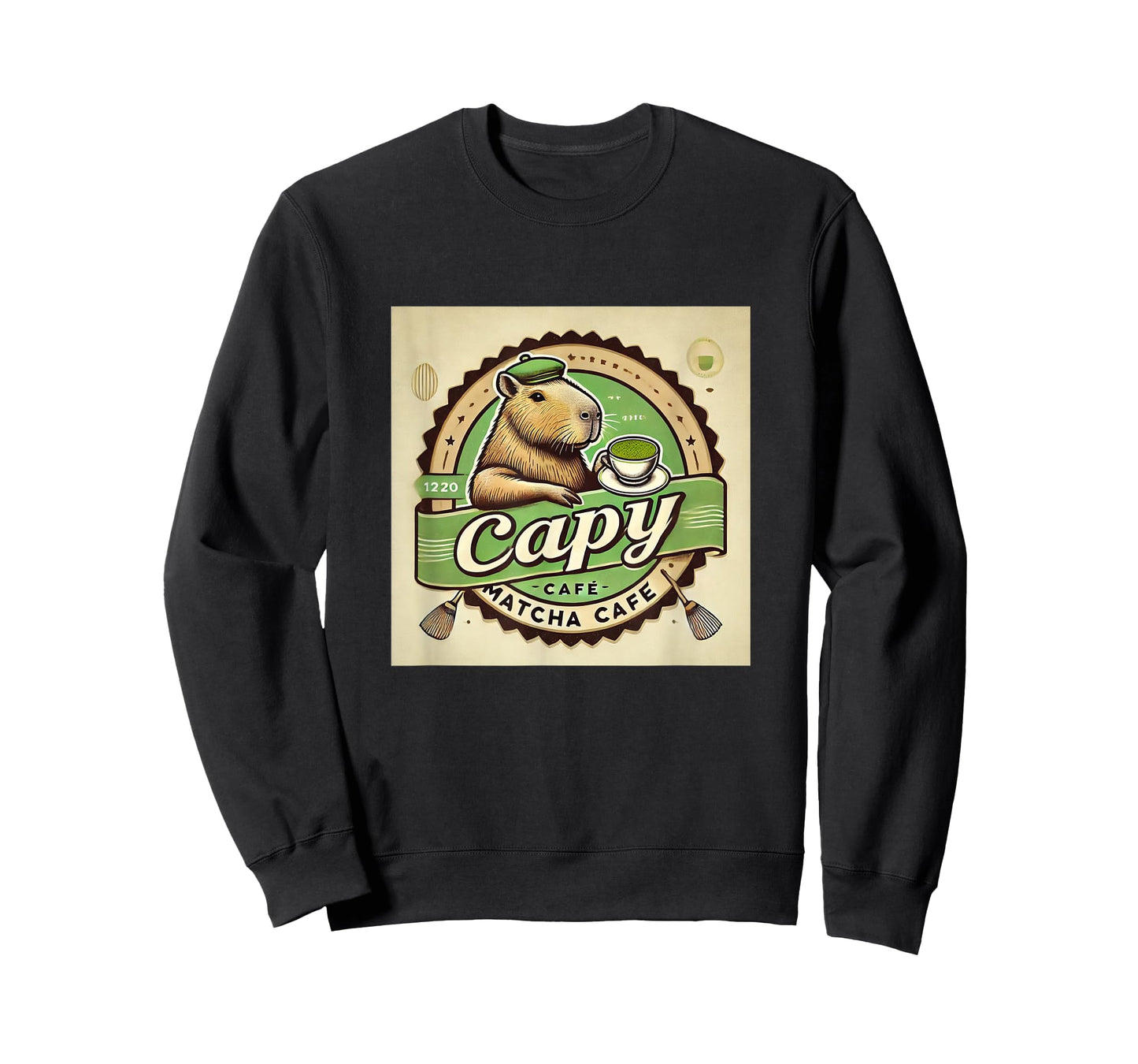 CAPYBARA CAFE, SERVES COFFEE & TEA T-Shirt