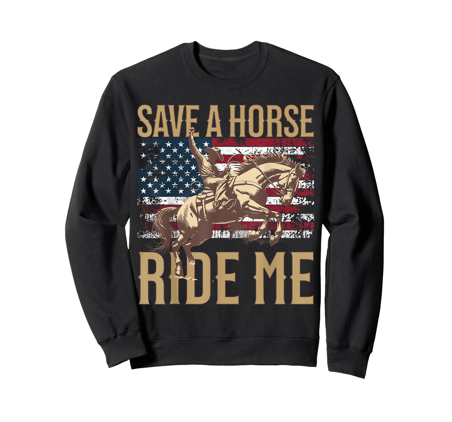 Save A Horse Ride Me Funny Western Country Cowboy Rodeo T-Shirt