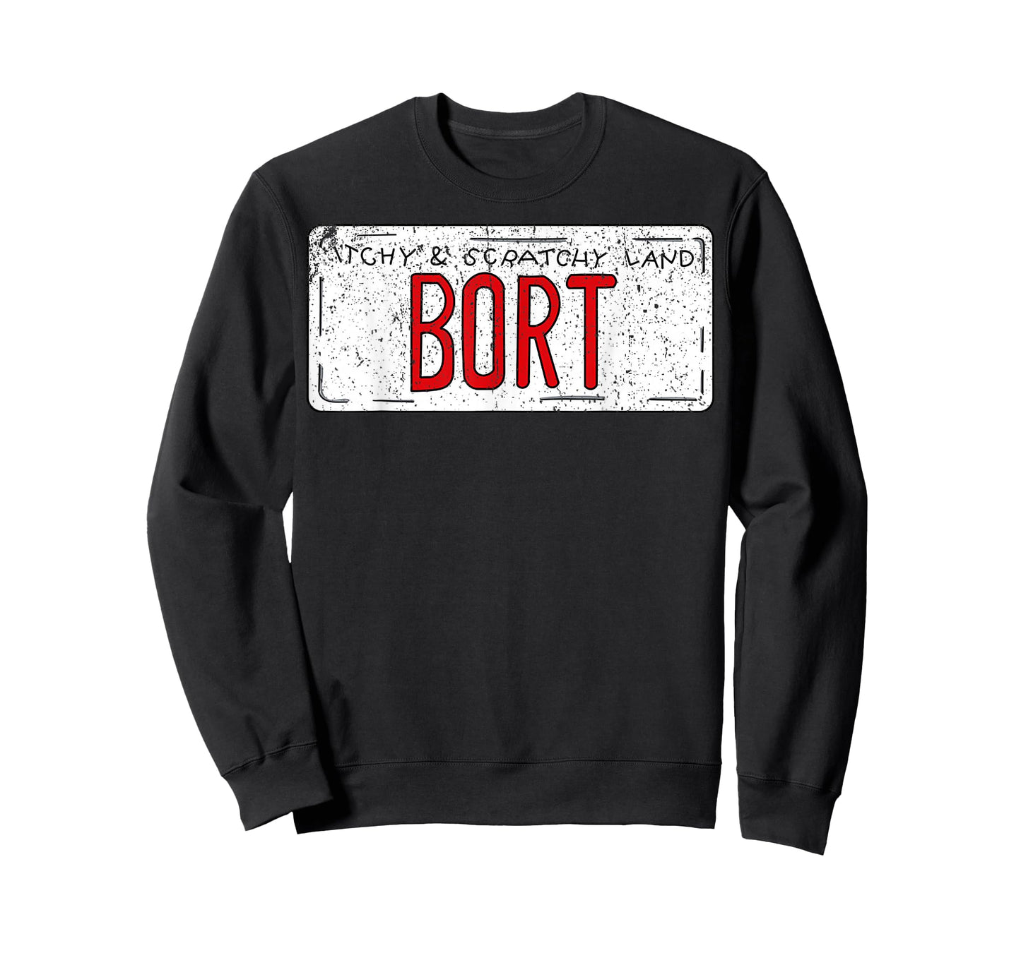 Vintage Bort License Plate T-Shirt