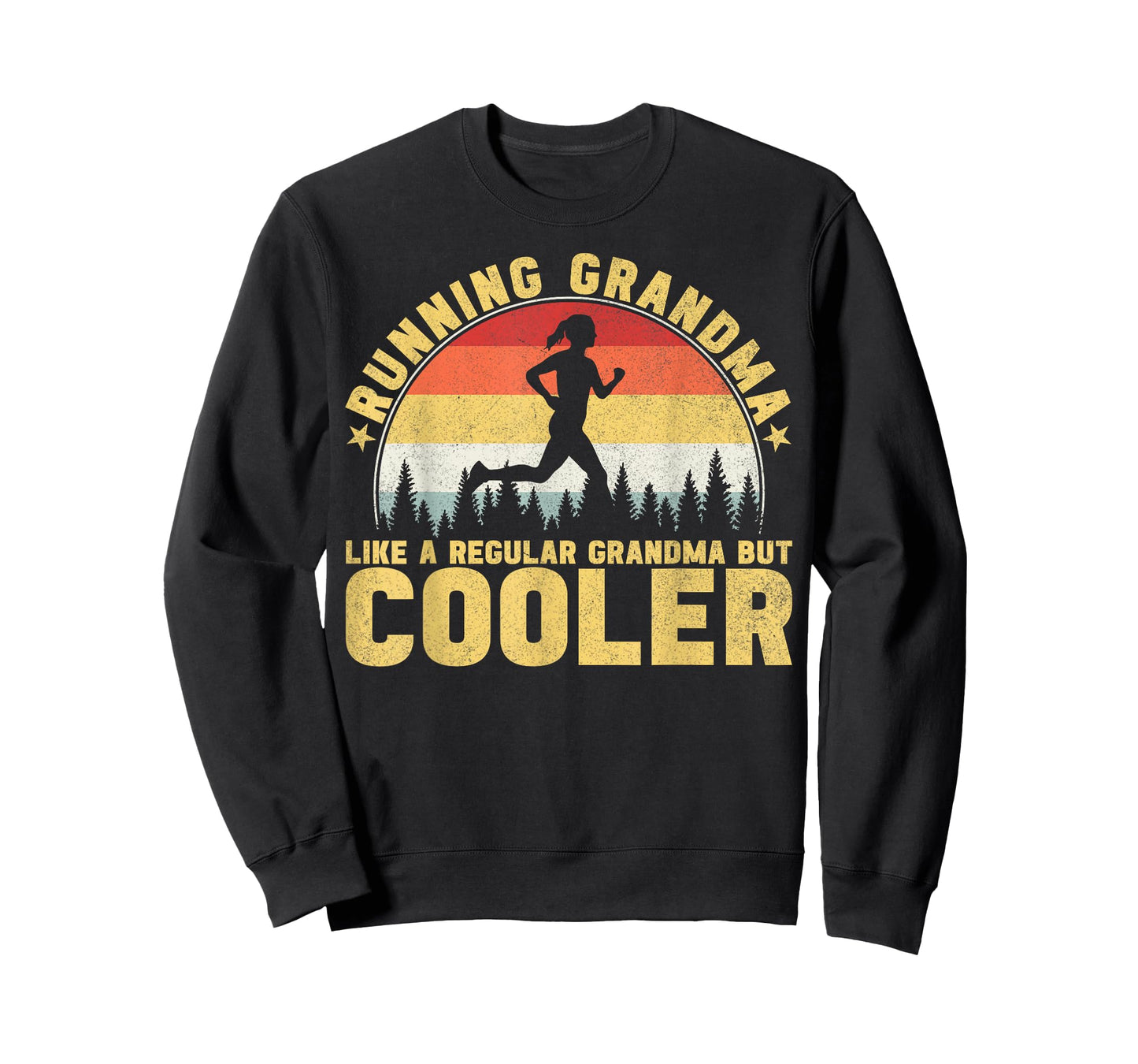 Running Grandma Like A Regular Grandma Marathon T-Shirt