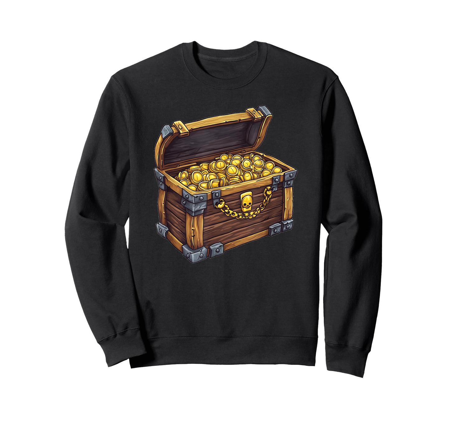 Golden Pirate Treasure Chest Outfit for Pirates T-Shirt
