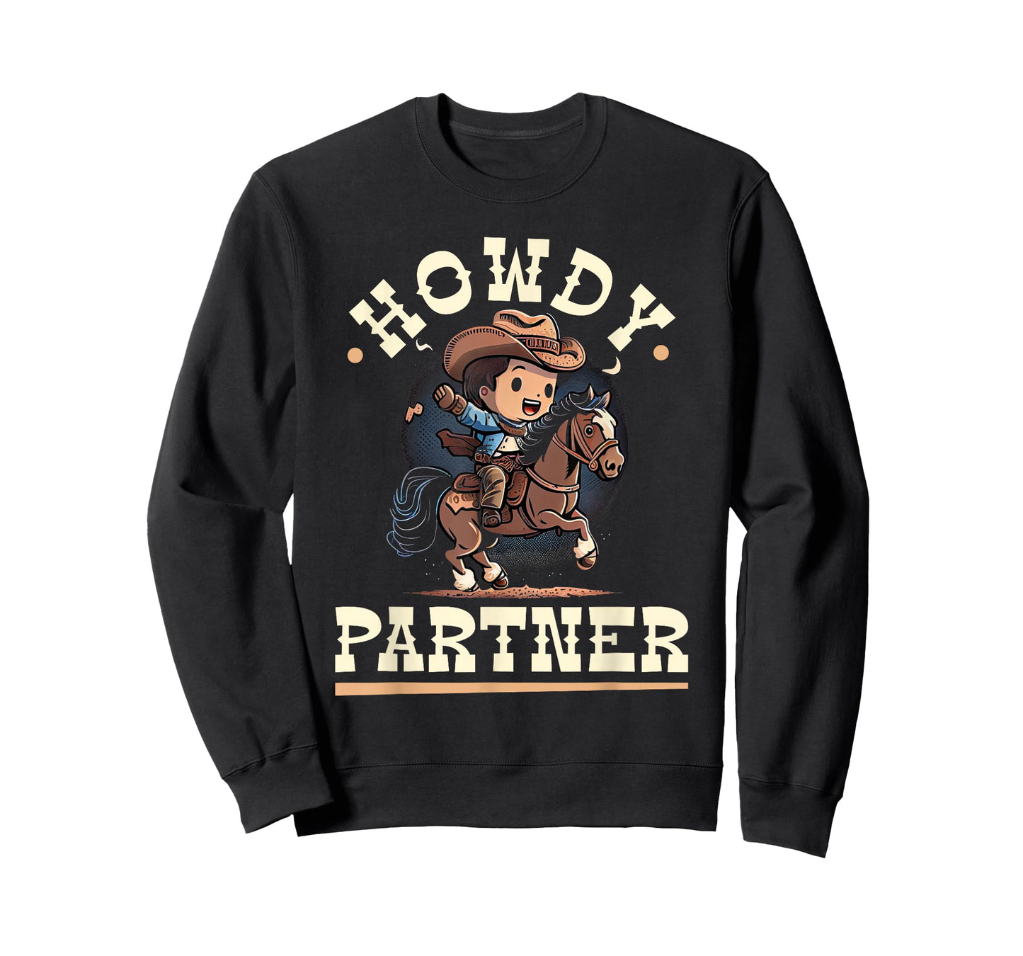 Howdy Partner, Cowboy Rodeo Toddler Boys T-Shirt