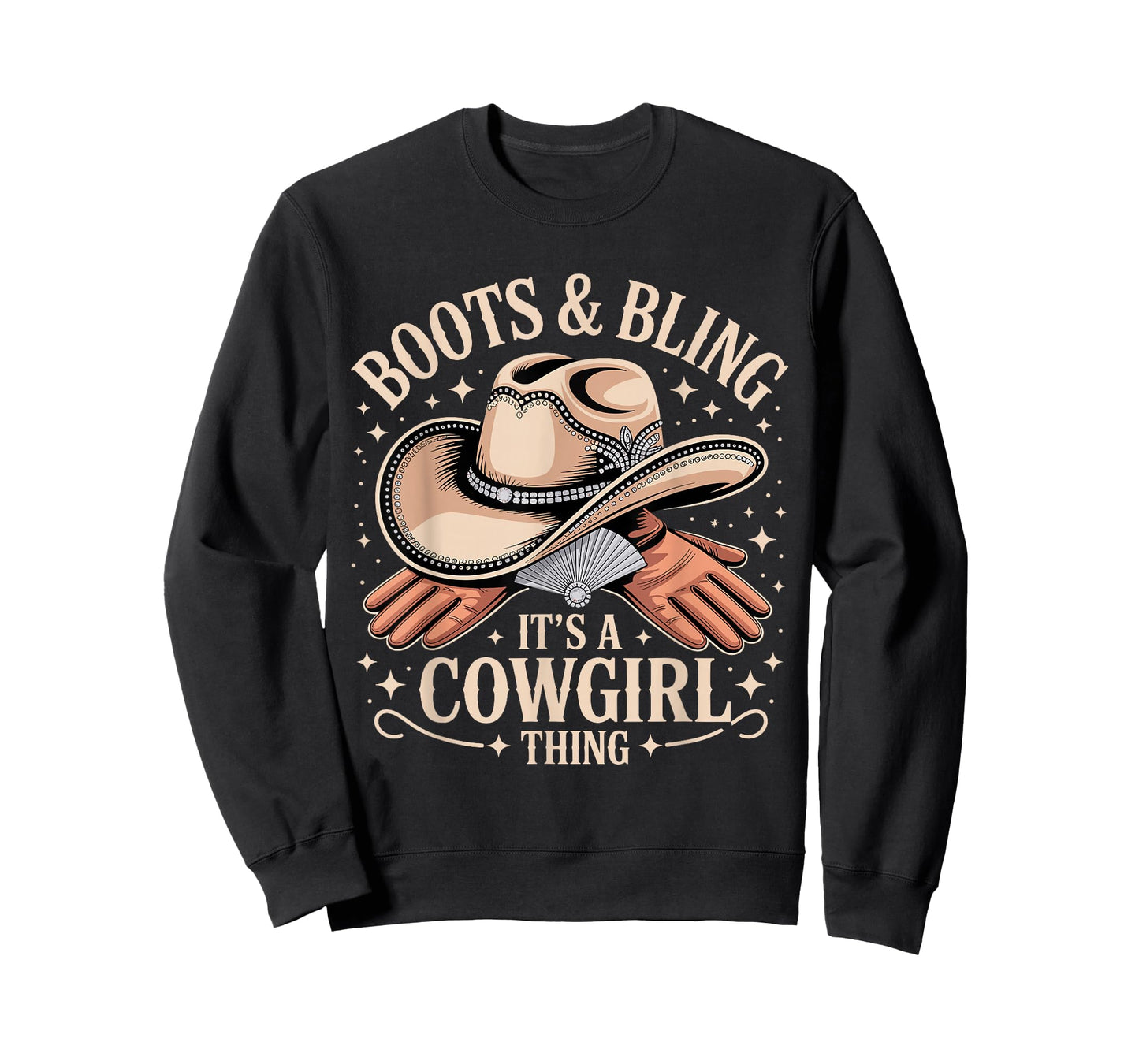 Boots and Bling It's Cowgirl Thing Western Country Melanin T-Shirt