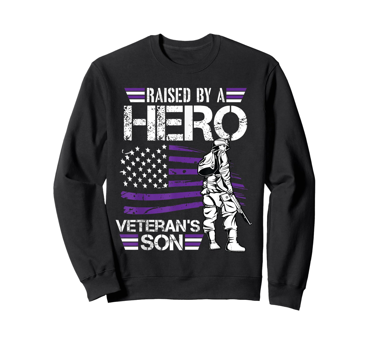 Veteran Son Month Of The Military Child Army Soldier Kids T-Shirt