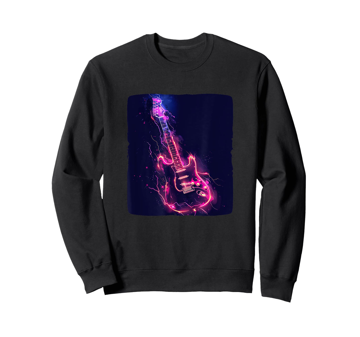 Thunder Strikes with this Electric Guitar Sound Costume T-Shirt