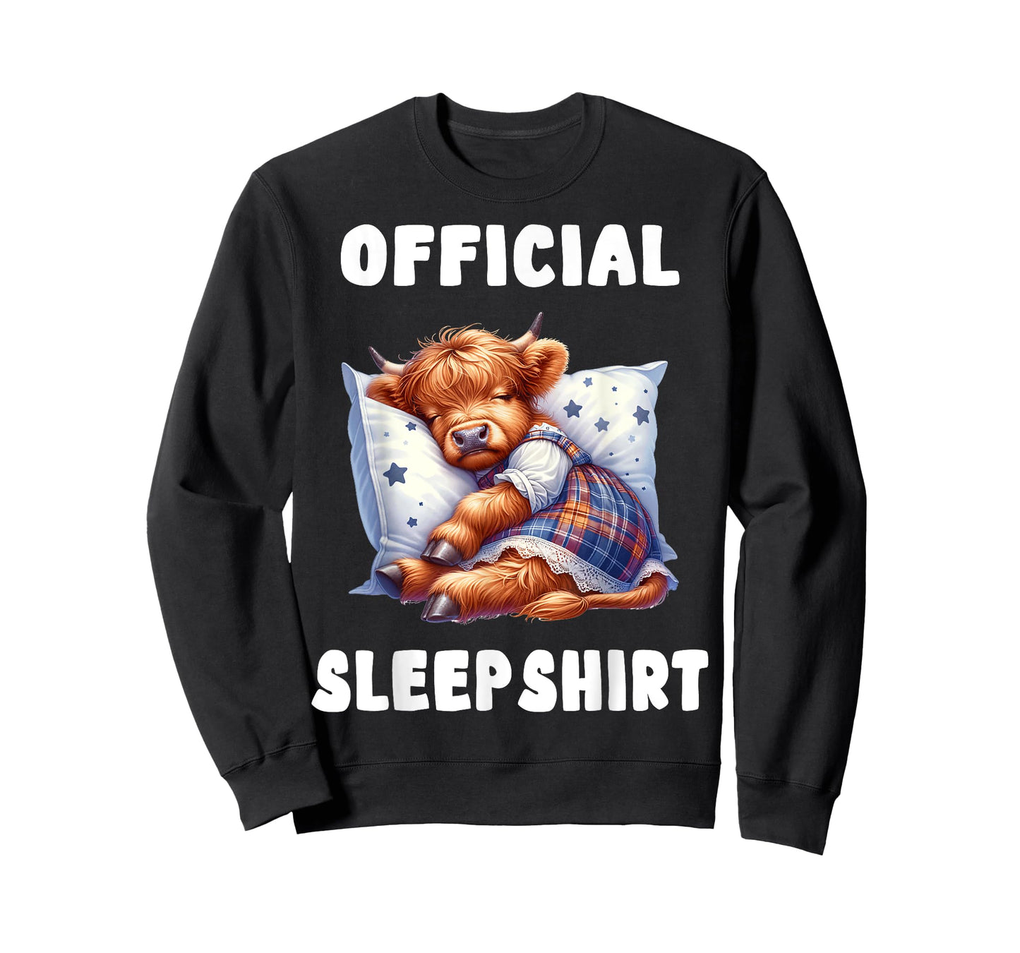 Highland_cow - Official Sleepshirt Pajamas Nightgown T-Shirt