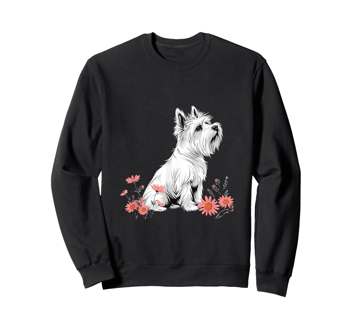 Westie West Highland White Terrier Dog Breed Graphic T-Shirt