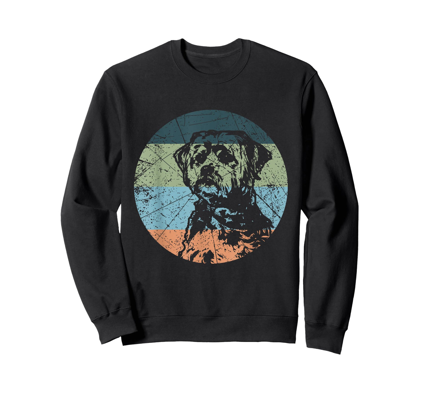 Retro Dog Silhouette - Vintage Shorkie T-Shirt