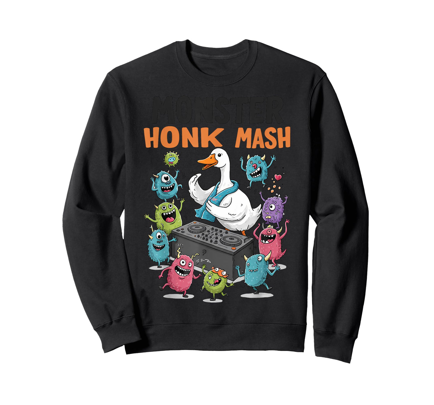 Silly Goose Costume Monster Honk Mash Halloween Party T-Shirt