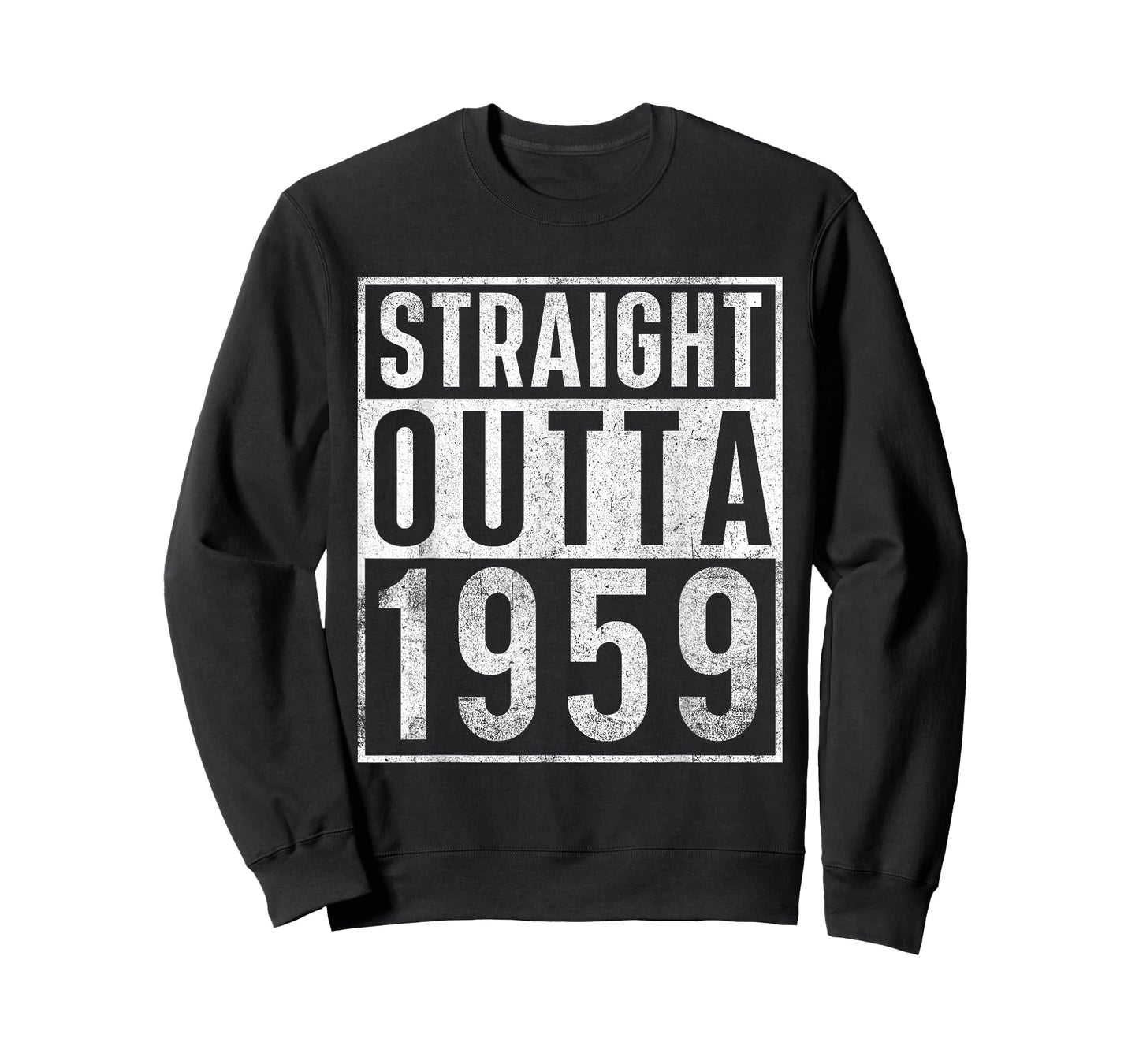 Straight Outta 1959 Year Of Birth Birthday T-Shirt