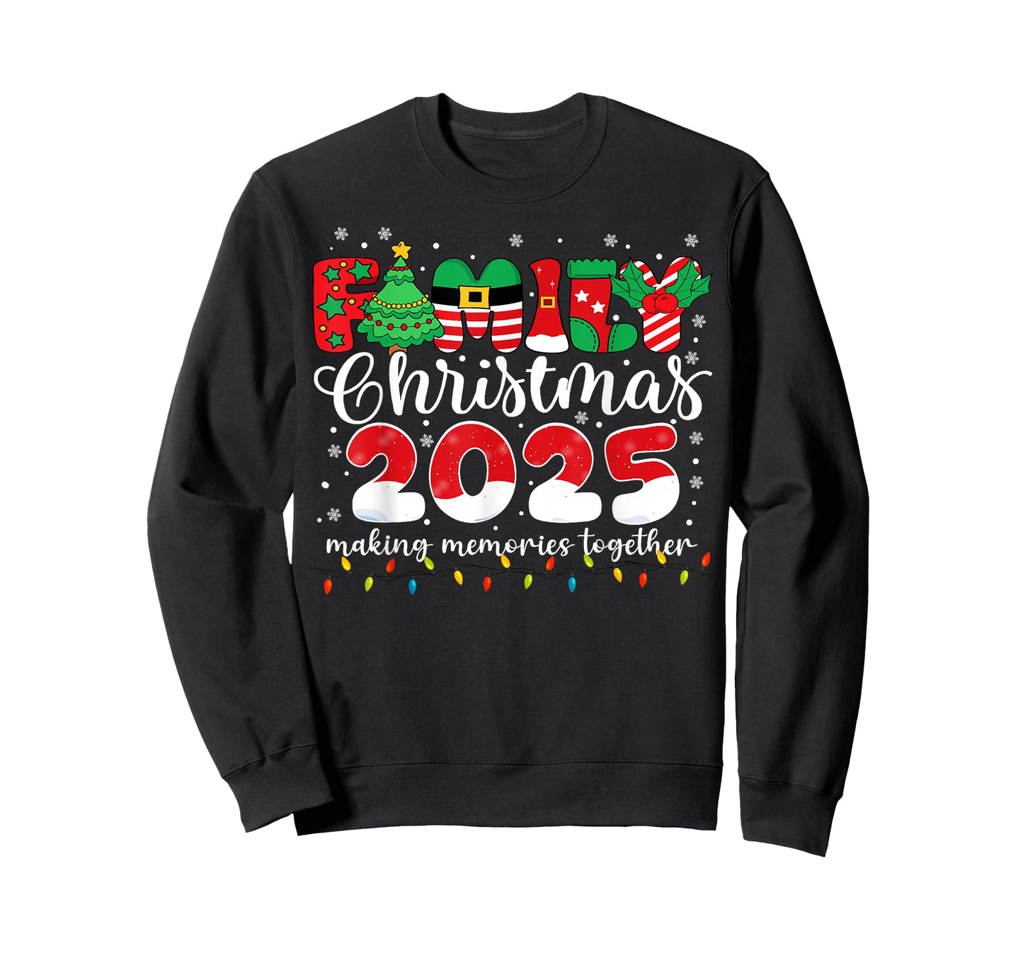 Family Christmas 2025 Matching Outfit Xmas Men Women Kids T-Shirt