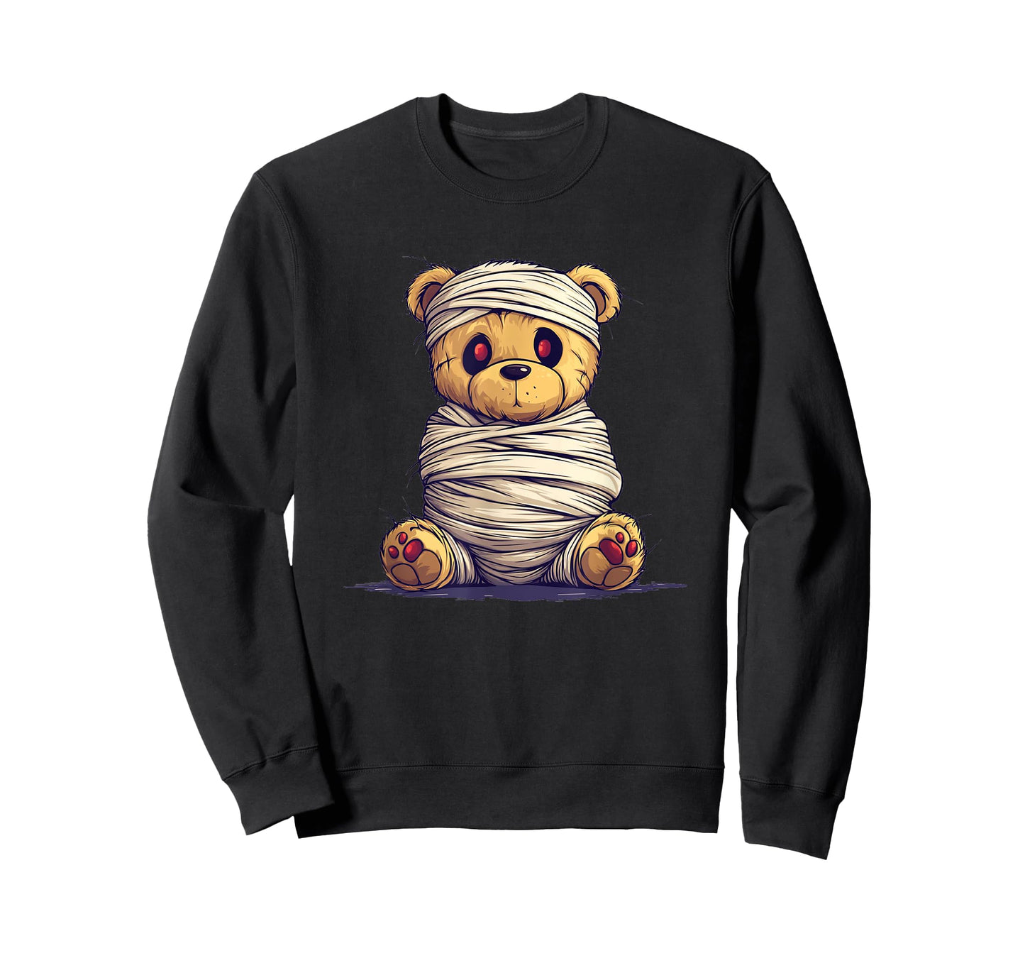 Adorable Teddy Bear Dressed as Mummy for Adults and Kids T-Shirt