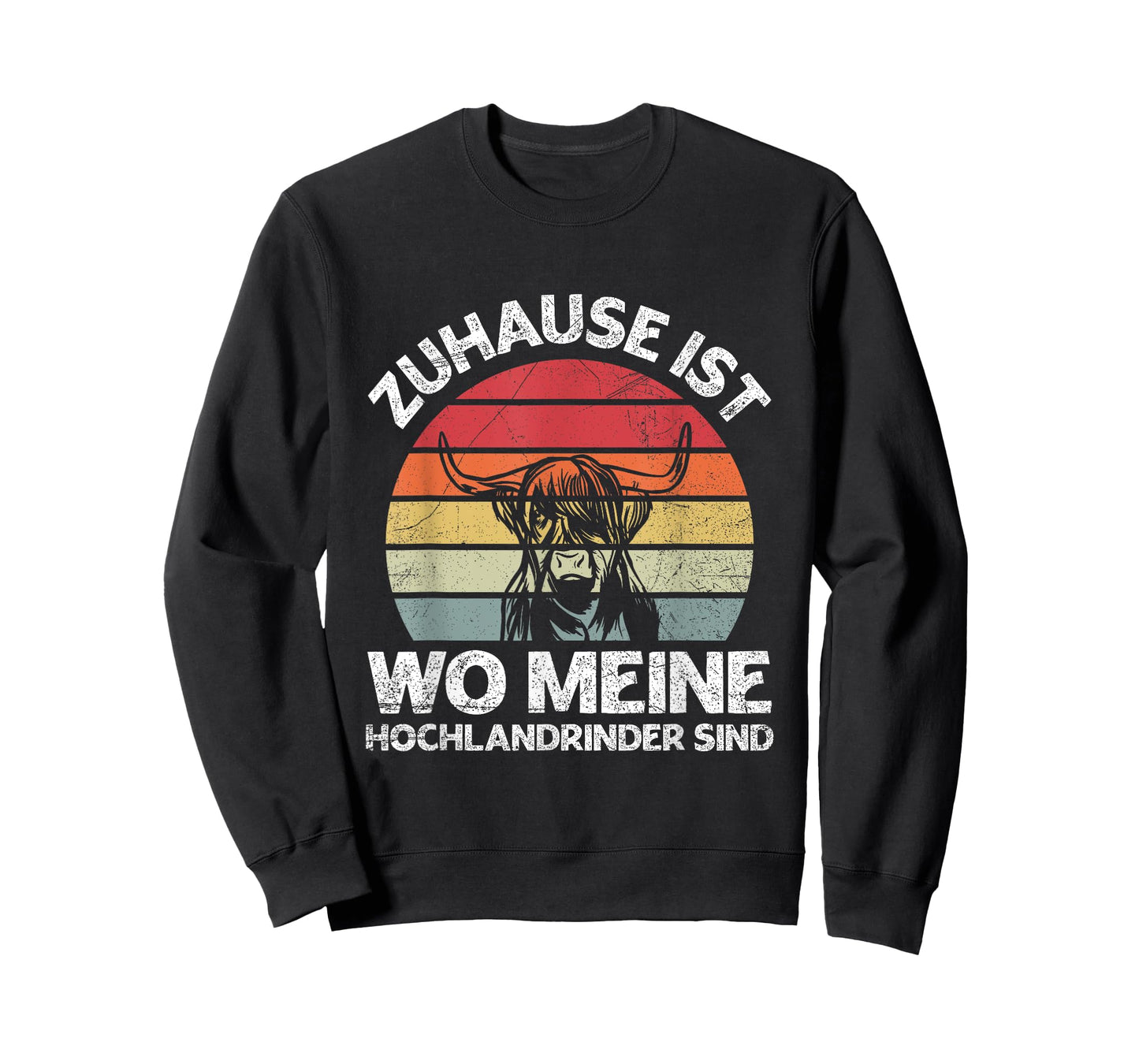 Home is Where My Highland Cattle are Farmer Cow T-Shirt