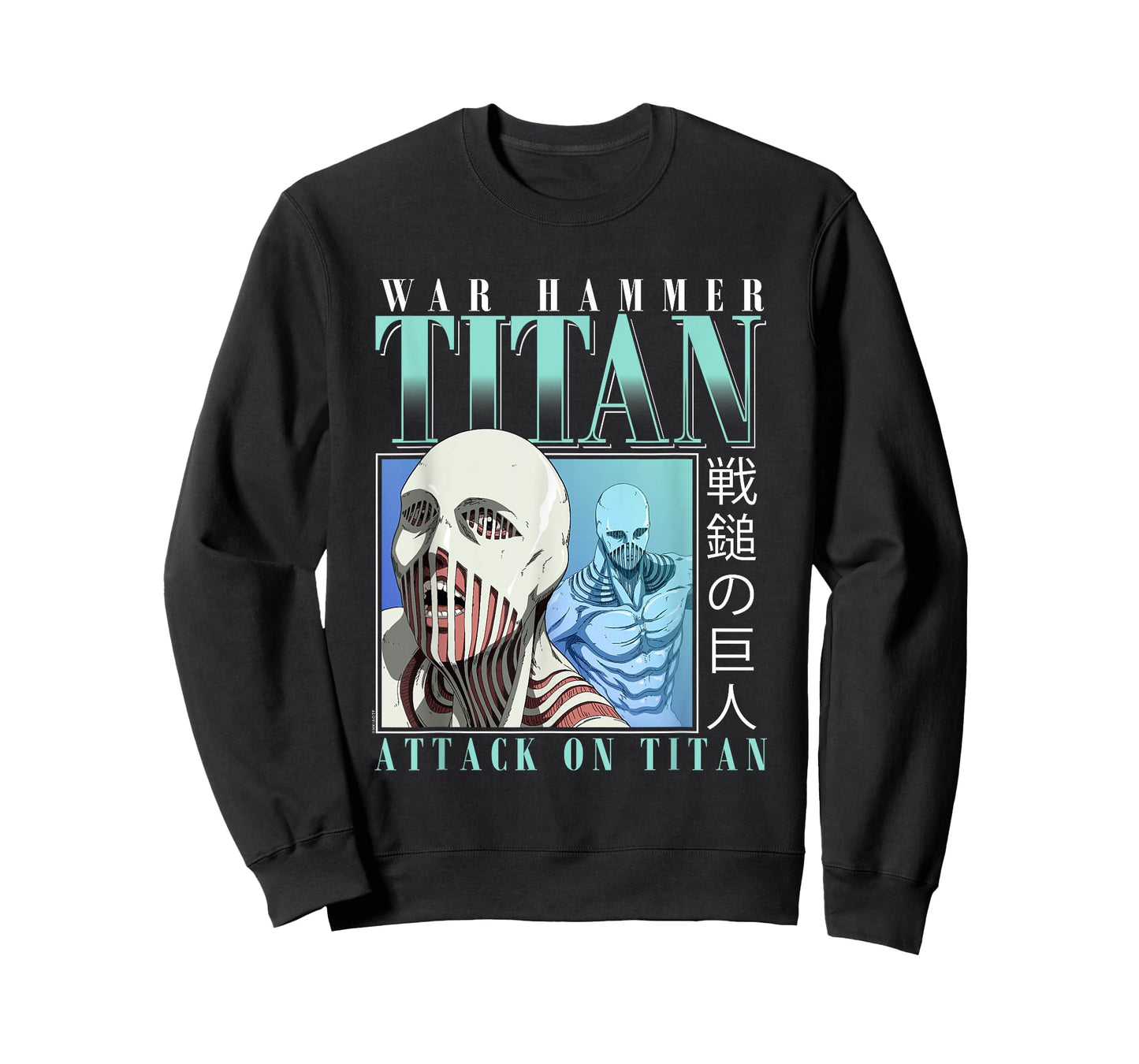 Attack on Titan Season 4 War Hammer 90's Collage Anime T-Shirt