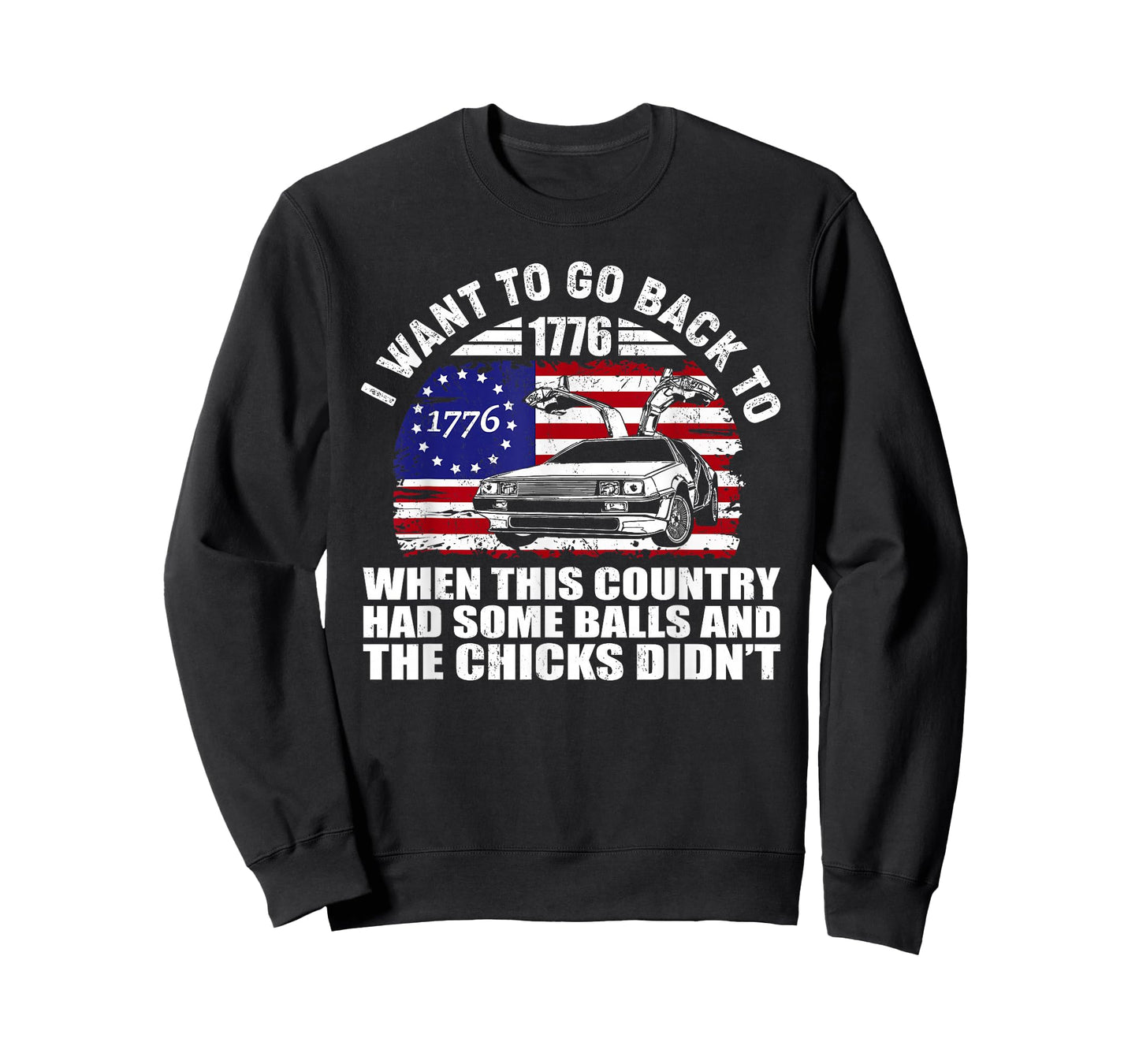 Back to 1776 Country Bold Humor Quote T-Shirt