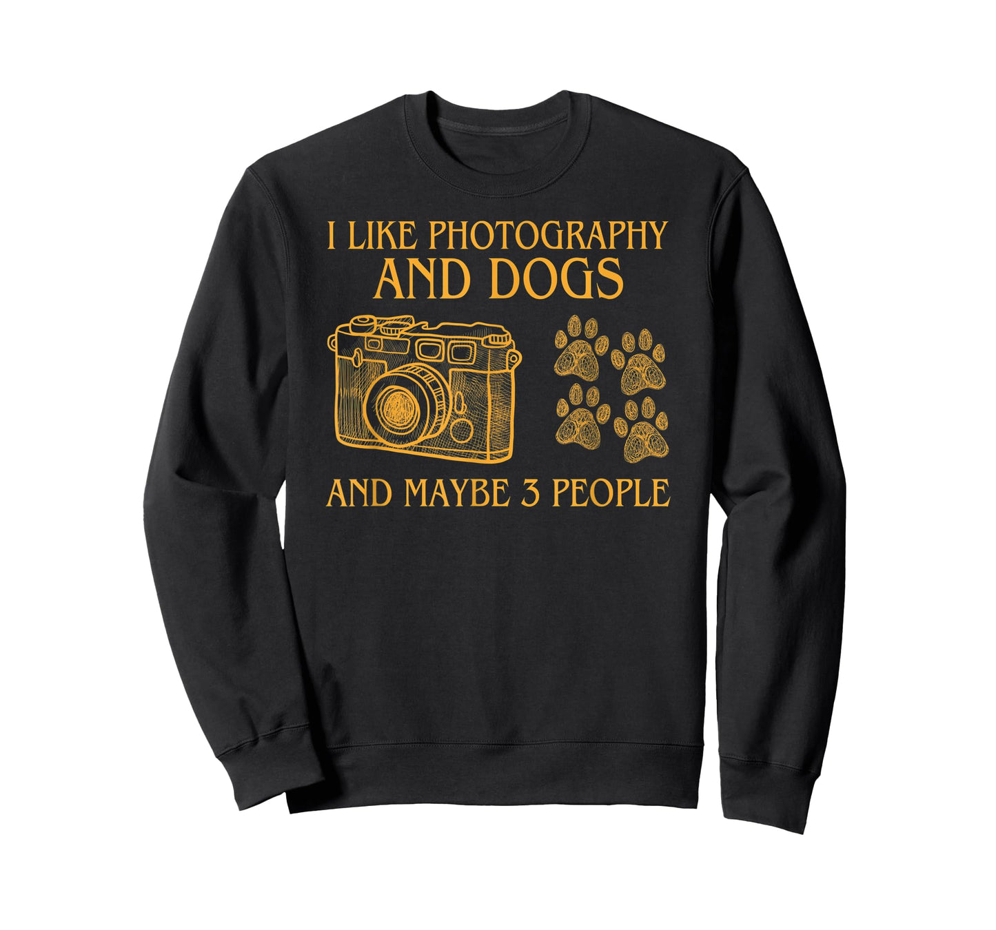 i like photography and dogs and maybe three people T-Shirt