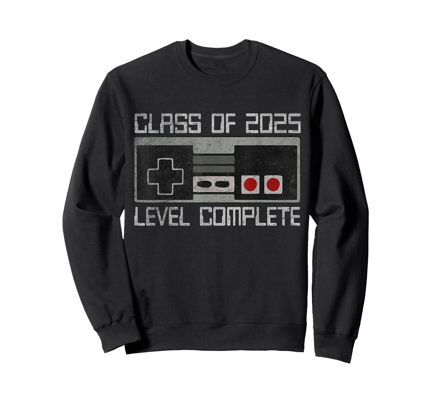 Class Of 2025 Level Complete Senior Graduation Video Gamer T-Shirt