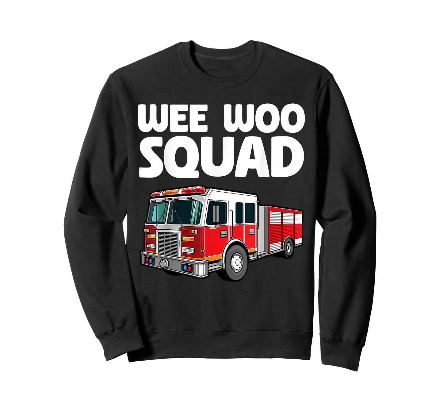 Funny Firefighter Art for Men Women Kids Fire Truck Fireman T-Shirt