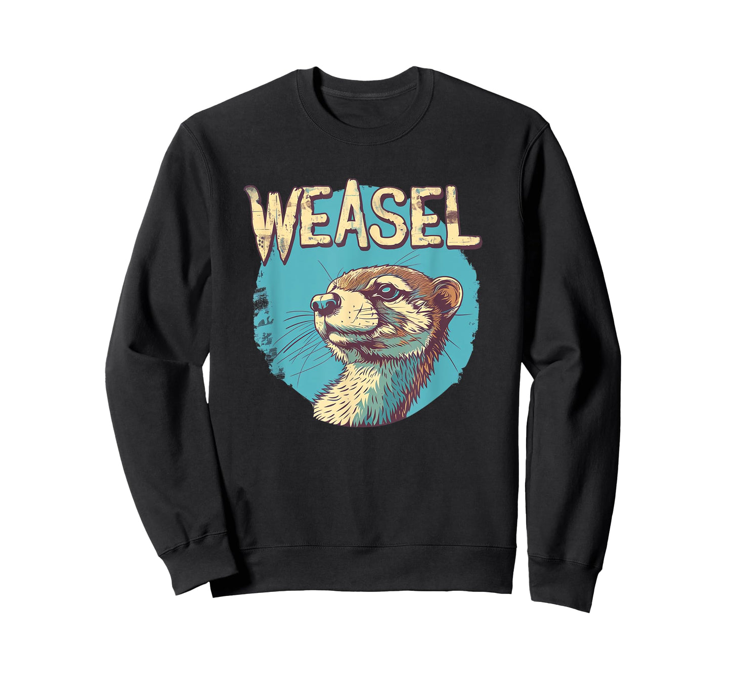 Funny Weasel Face Outfit for Man and Woman T-Shirt