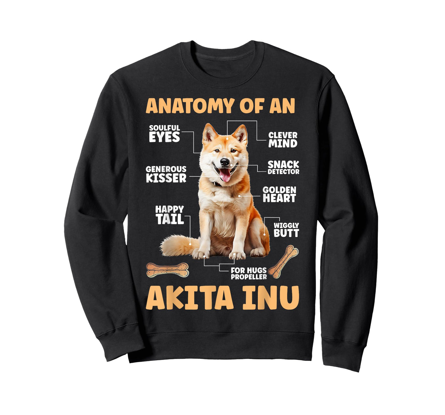 Anatomy Of An Akita Inu Owner Akita Inu Mom Akita Inu Dad T-Shirt