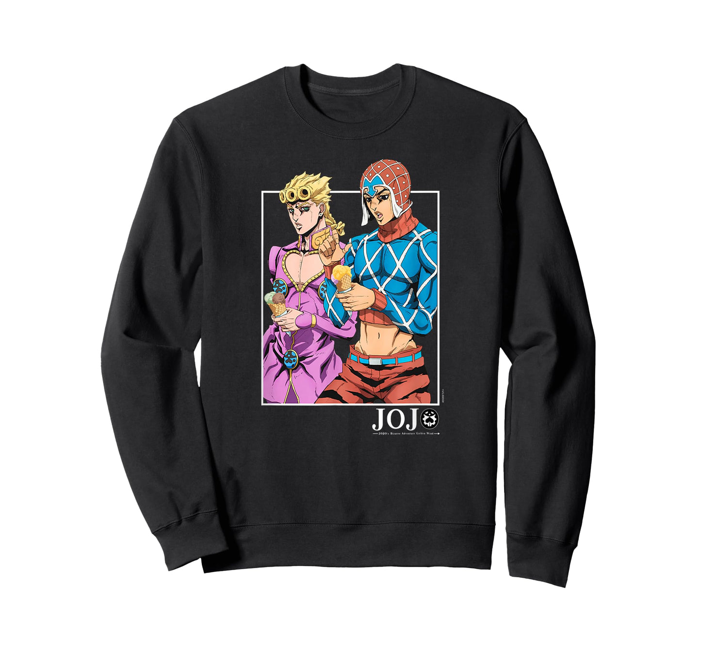 JoJo's Bizarre Adventure Enjoying Ice Cream Anime T-Shirt