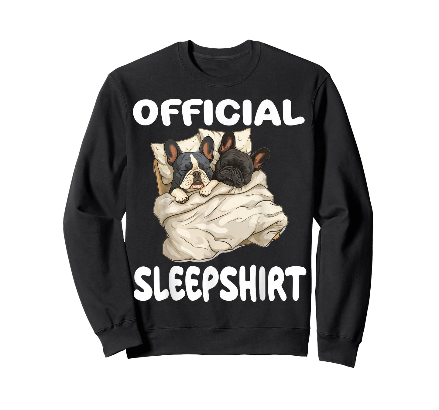 French Bulldog Official Sleepshirt Pajamas Nightgown T-Shirt