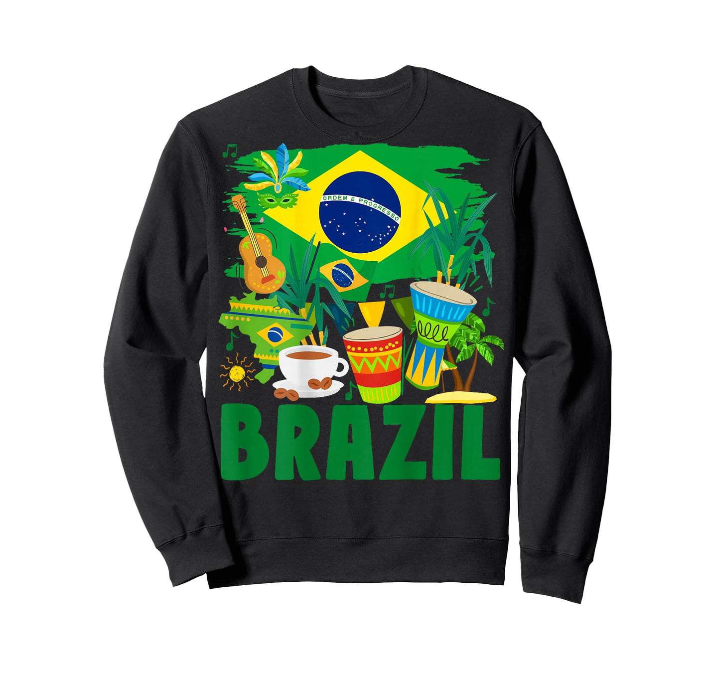 Brazil Flag Outfit Idea For Kids Brazil & Brazilian Flag T-Shirt