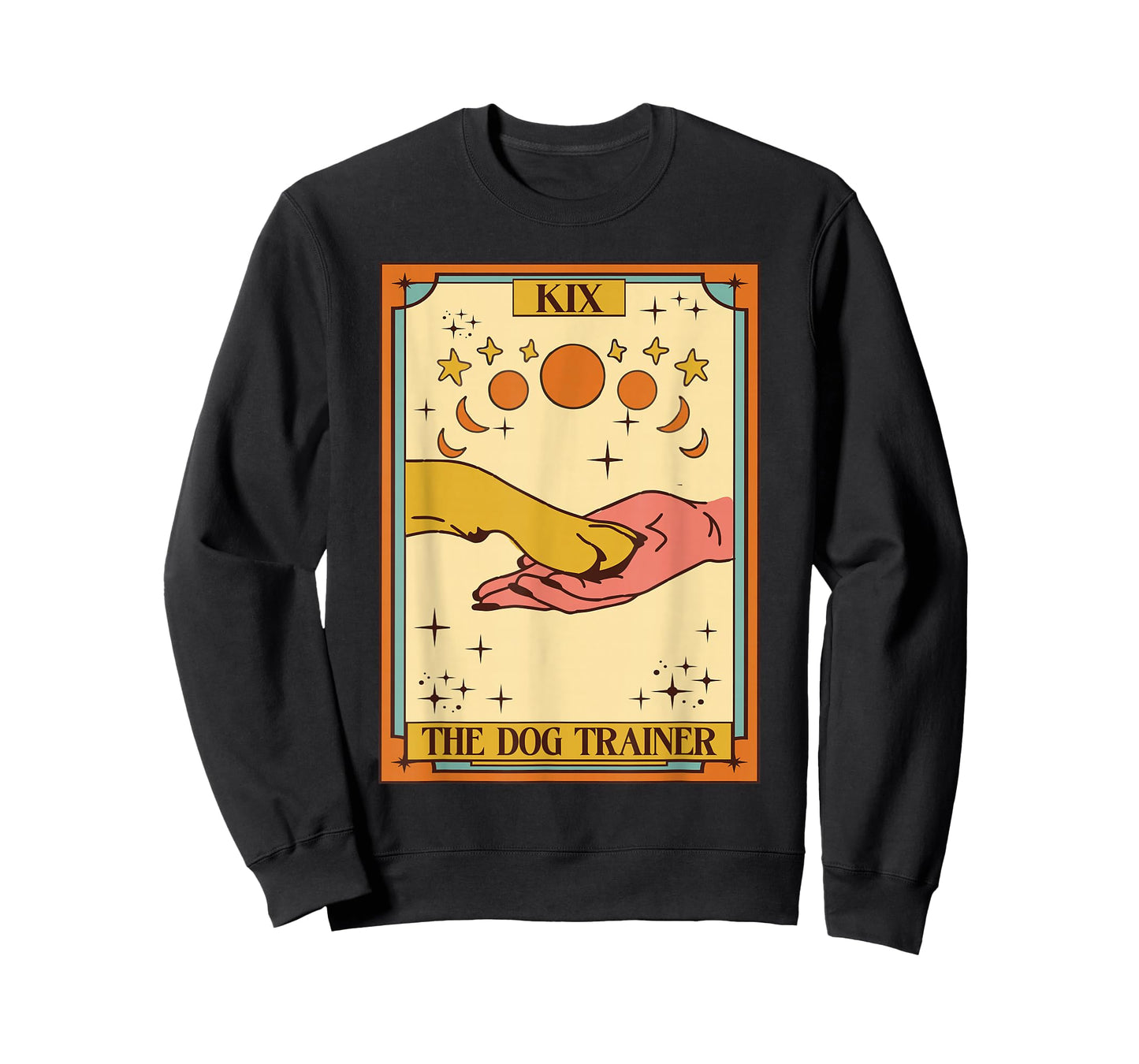 Dog Training Positive Reinforcement Dog Trainer Tarot Card T-Shirt