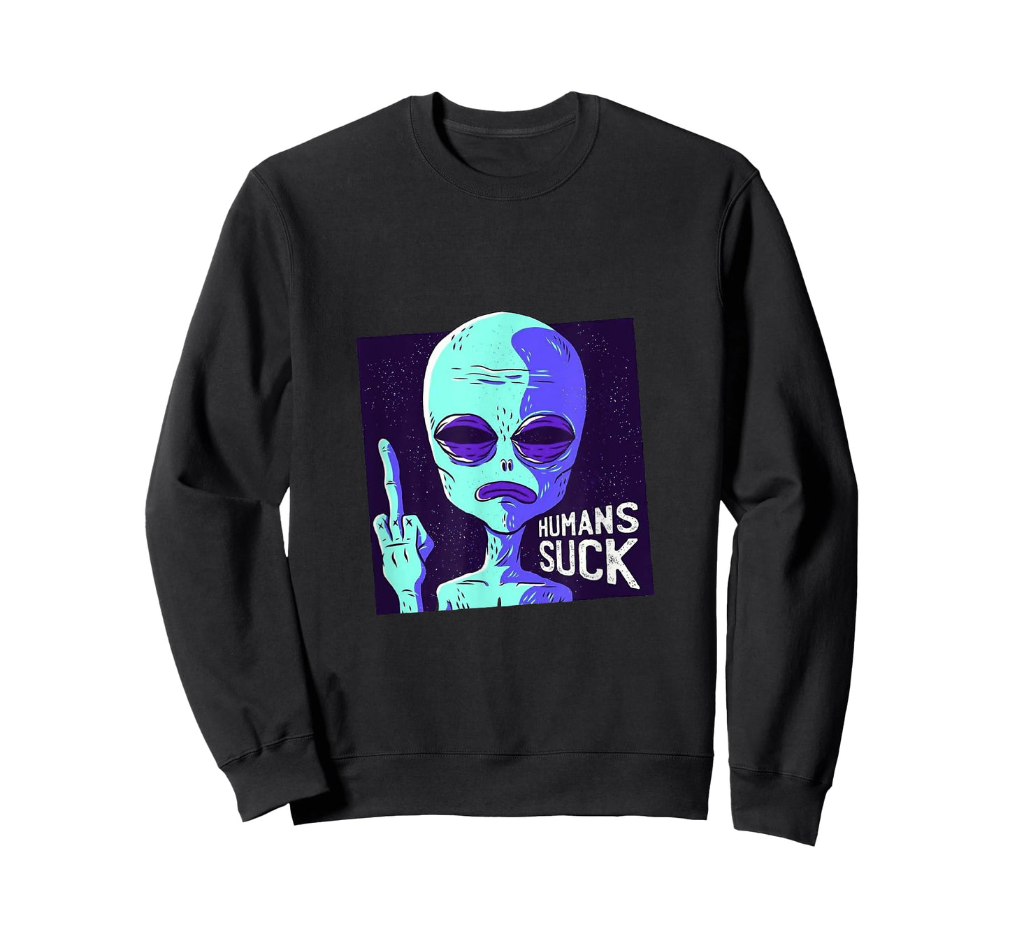 Humans Suck, Antisocial Alien, I Need Space T-Shirt