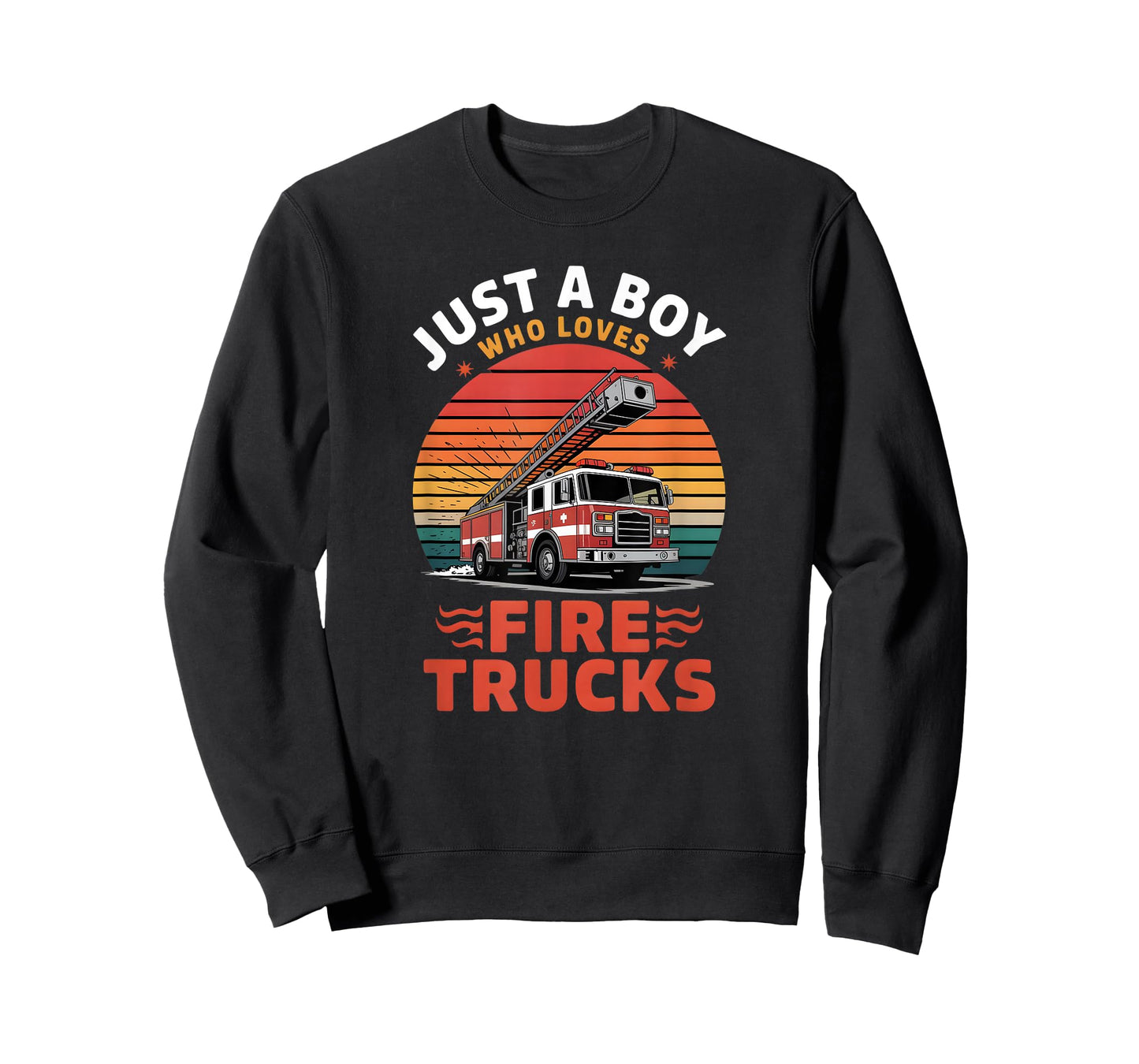 Boys Fire Truck T-Shirt