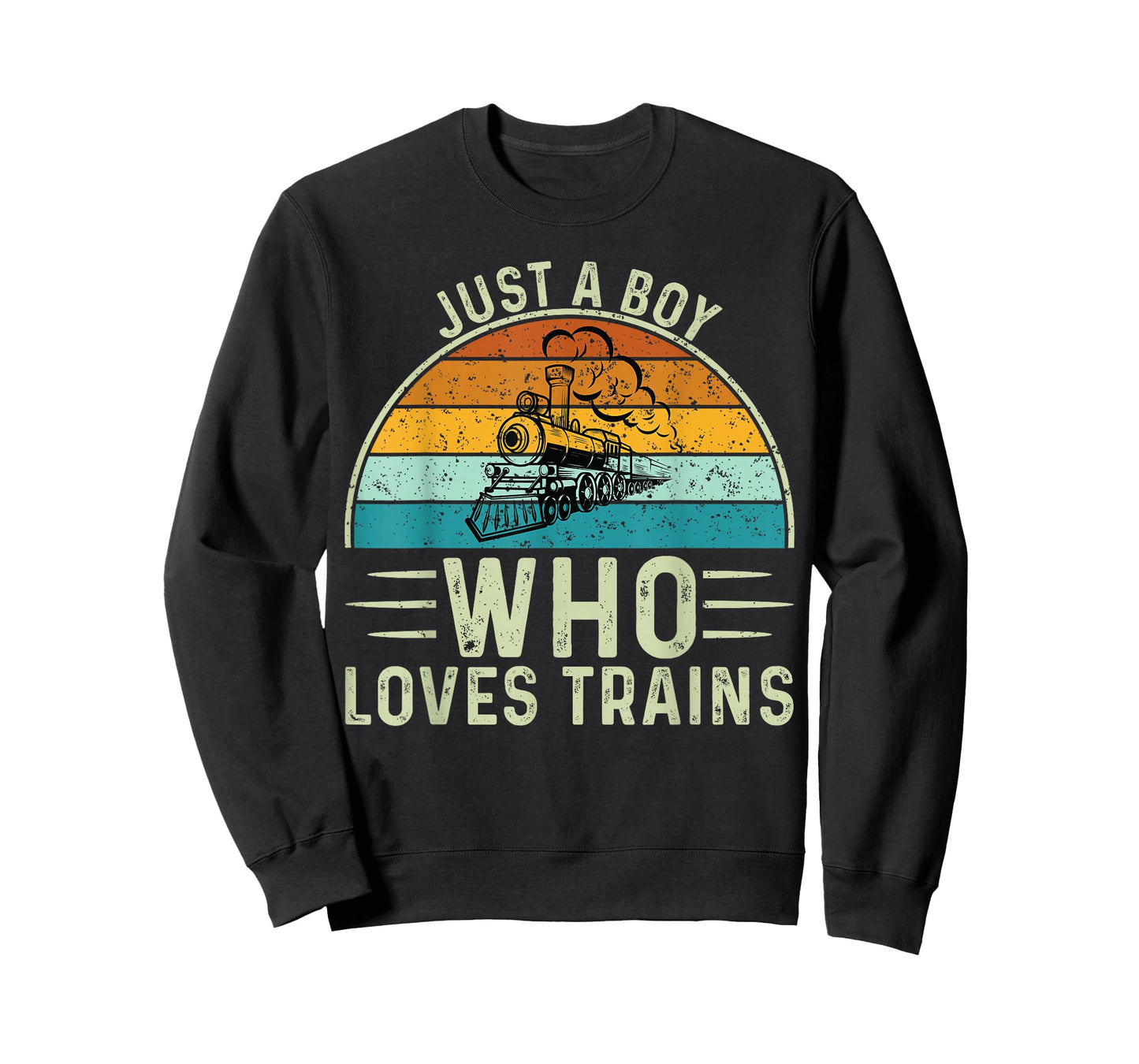 Just A Boy Who Loves Trains T-Shirt