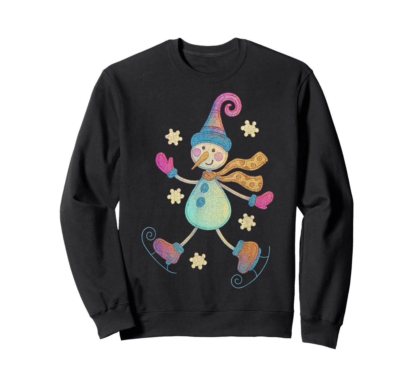 Snowman Christmas 2025 Family Matching Funny Winter T-Shirt
