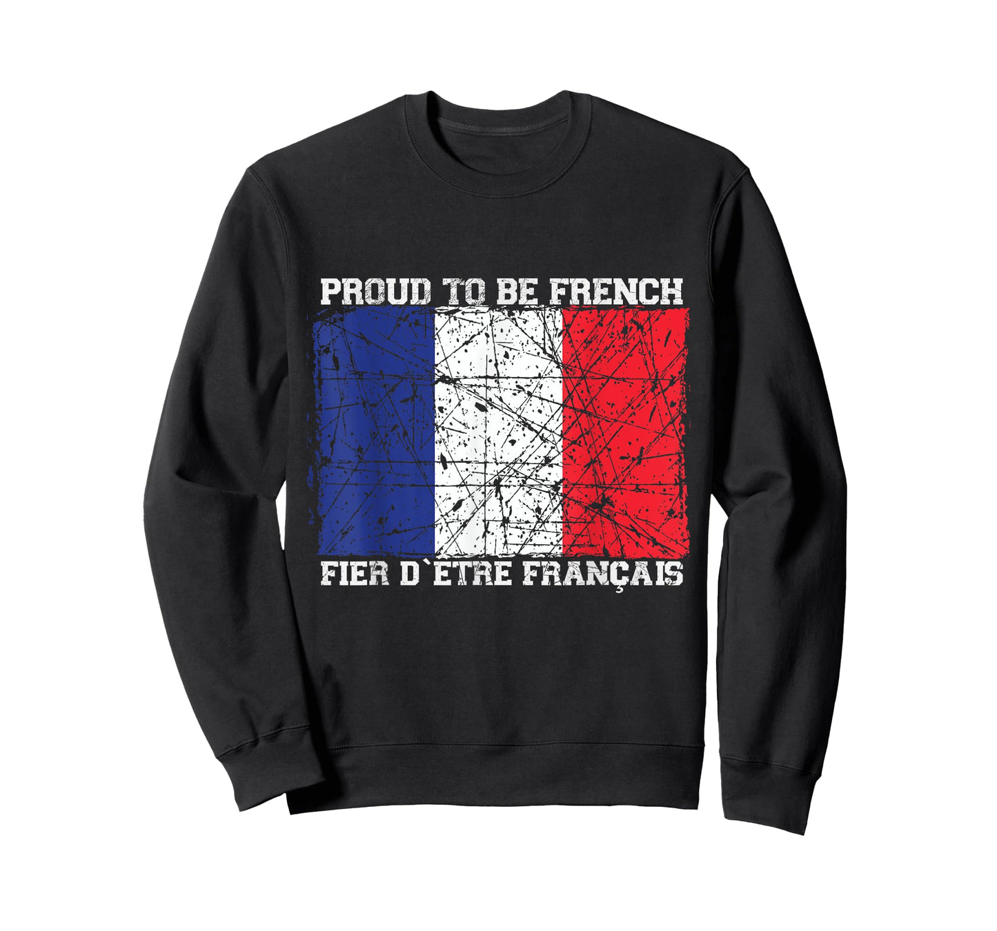 I am proud to be French with French flag T-Shirt