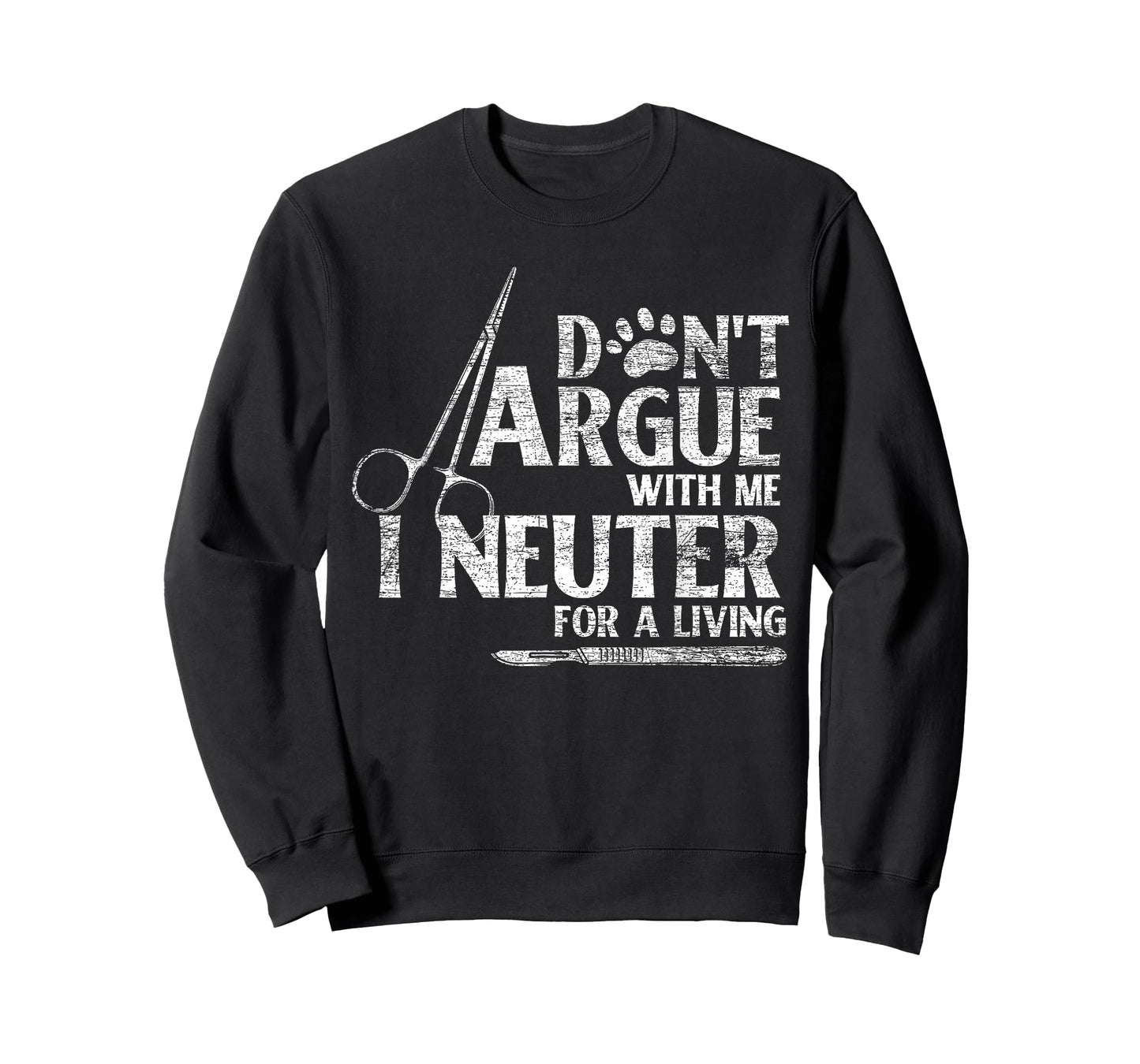 Streite nicht mit mir ich kastriere Funny Veterinarian T-Shirt