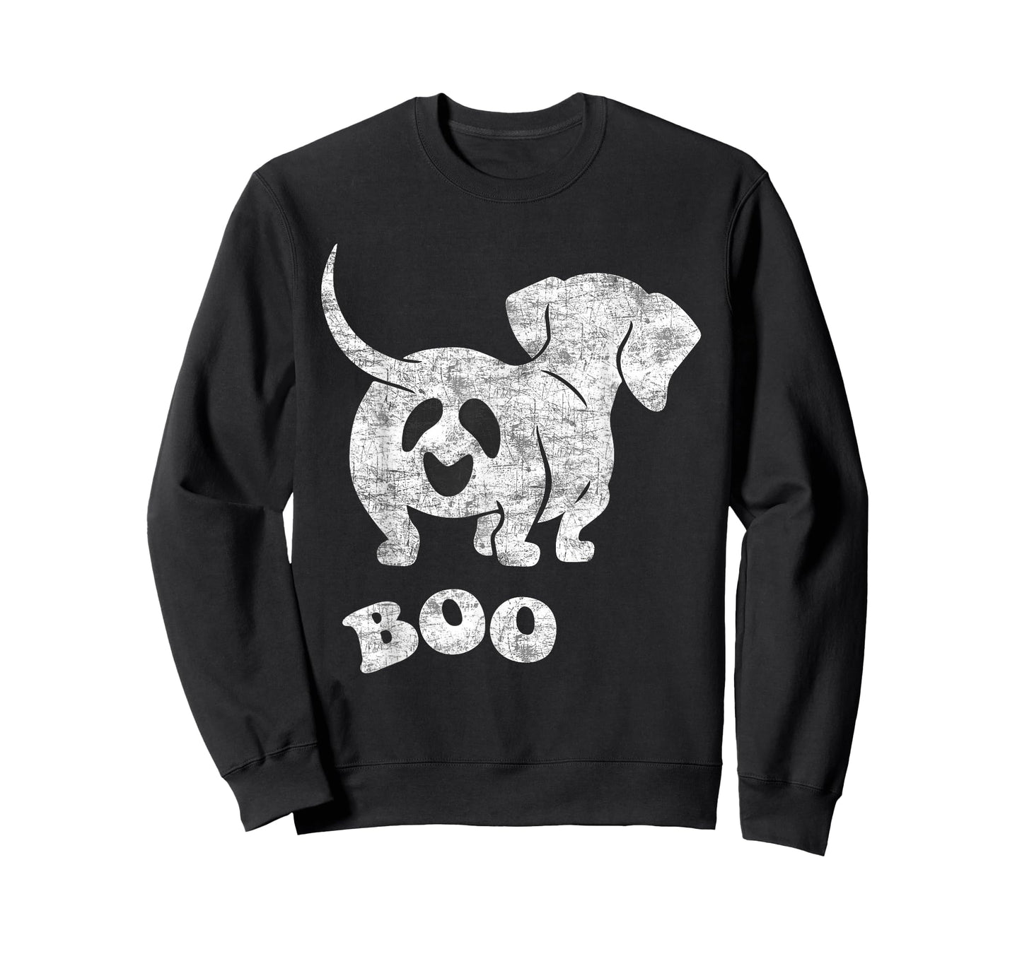 Boo Dachshund Spooky Dog Wiener Halloween Costume T-Shirt